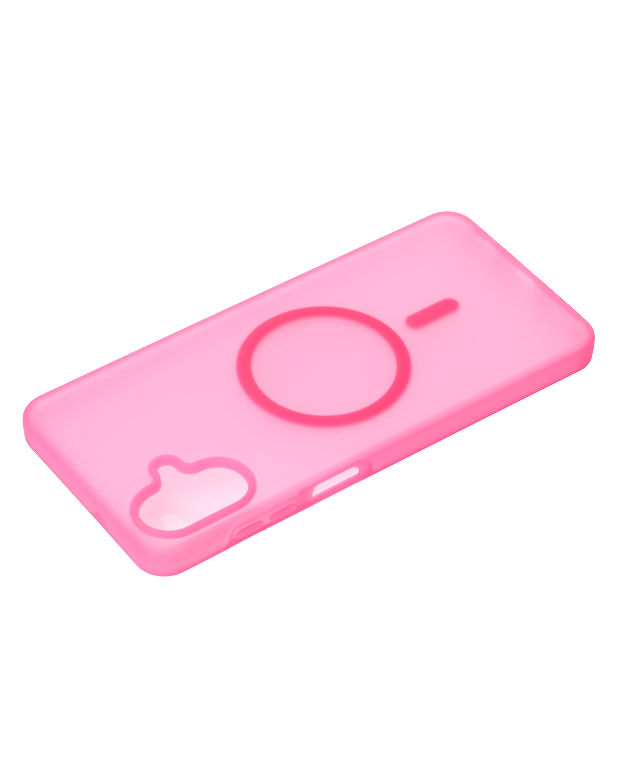 Силиконовый чехол SOFT MATT с поддержкой MagSafe для Samsung A07 rose red