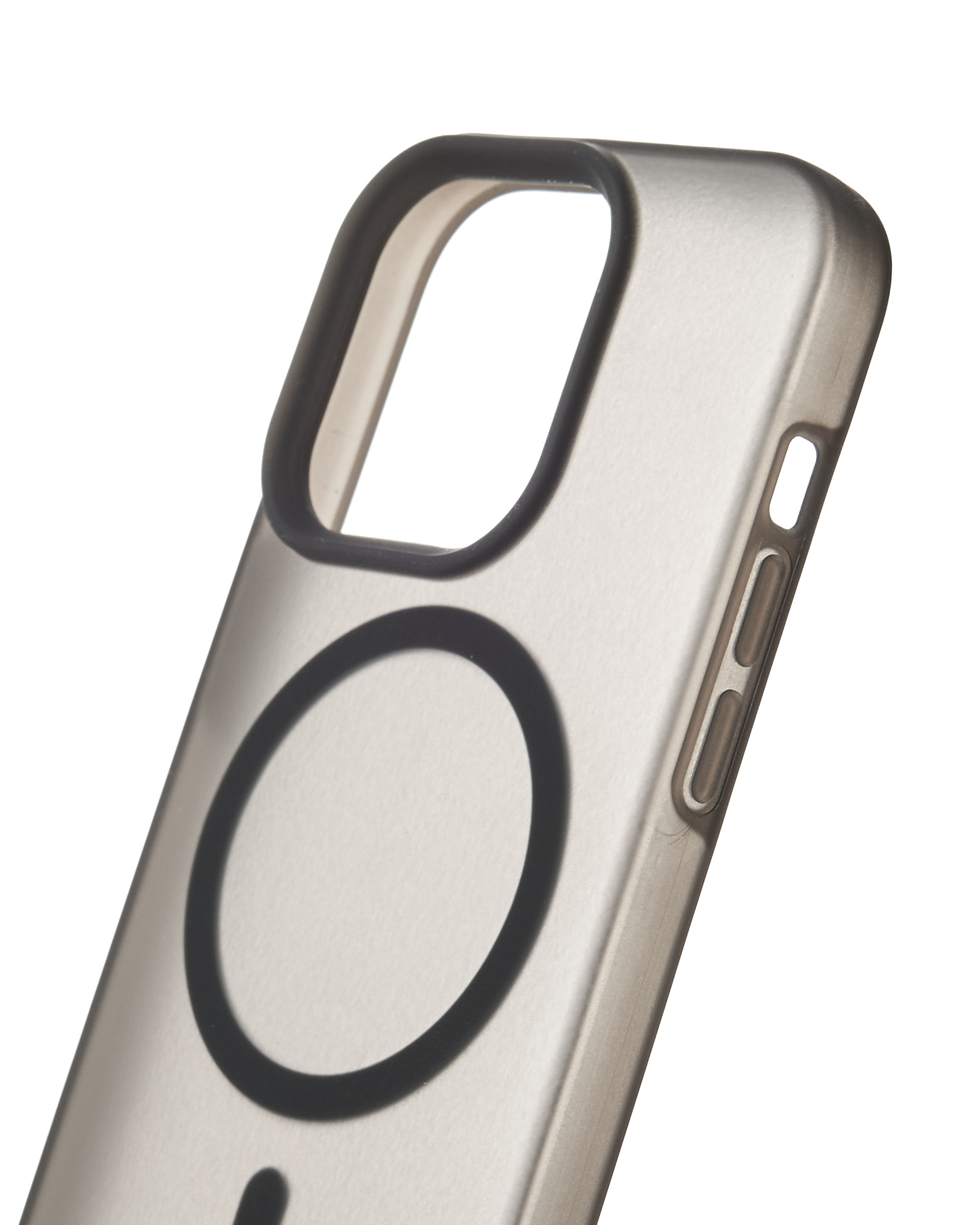 Силиконовый чехол SOFT MATT с поддержкой MagSafe для iPhone 13 Pro Max black