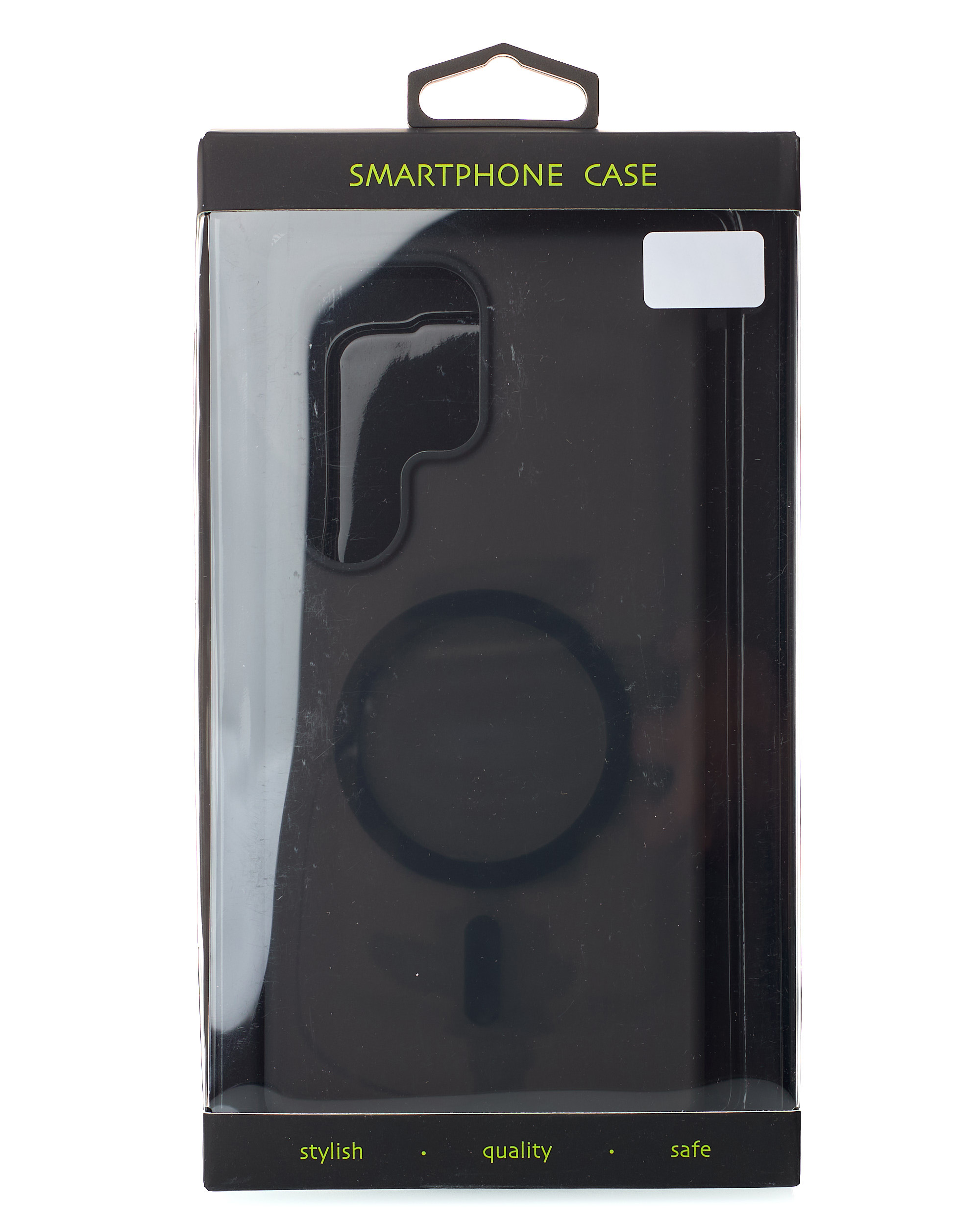 Силиконовый чехол SOFT MATT с поддержкой MagSafe для Samsung S24 Ultra black