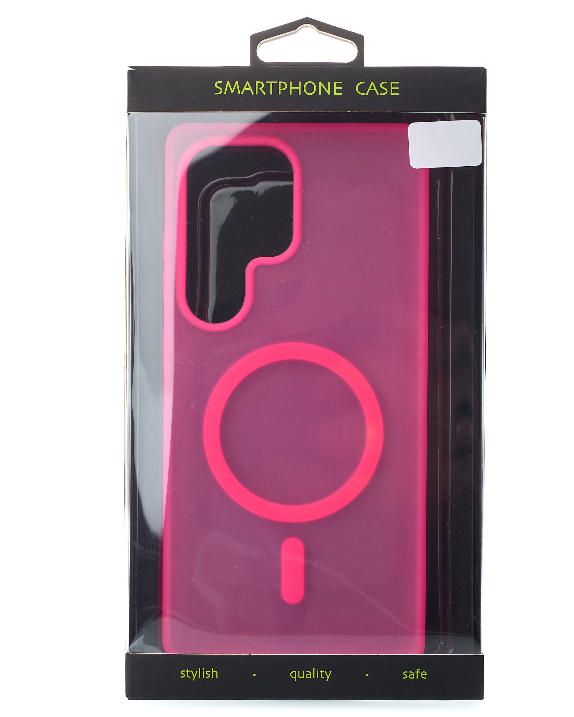 Силиконовый чехол SOFT MATT с поддержкой MagSafe для Samsung S24 Ultra rose red