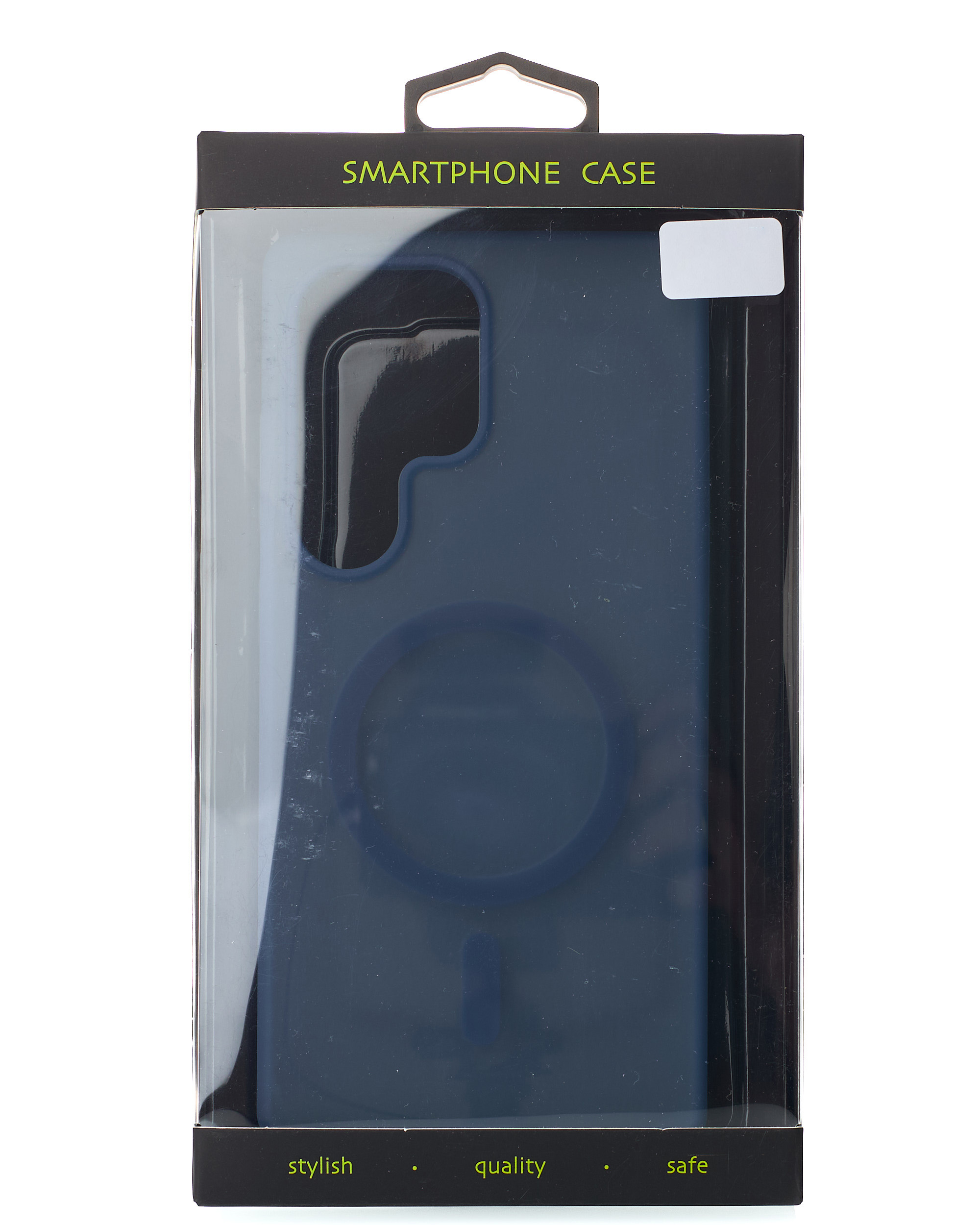 Силиконовый чехол SOFT MATT с поддержкой MagSafe для Samsung S24 Ultra dark blue