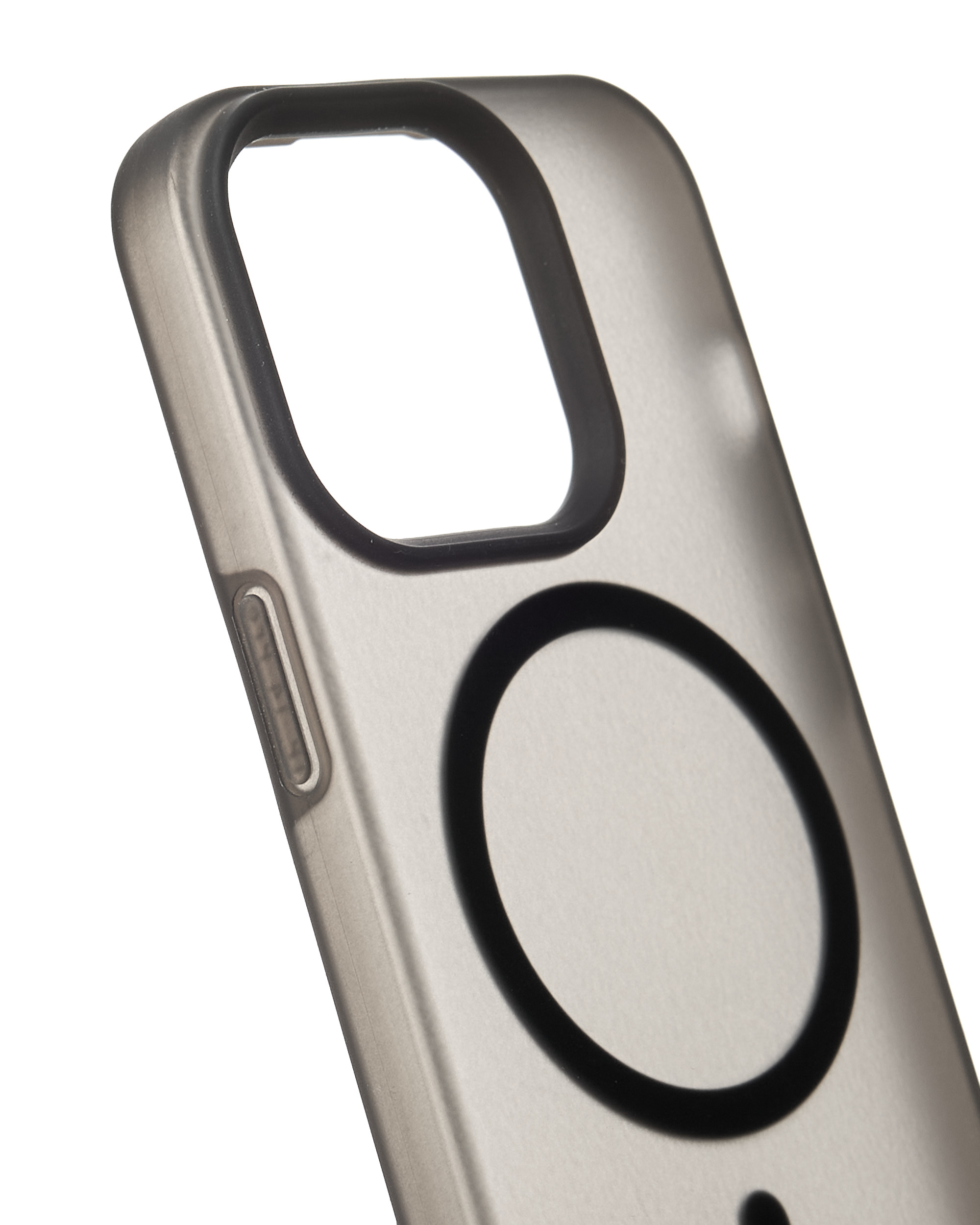 Силиконовый чехол SOFT MATT с поддержкой MagSafe для iPhone 13/14 black