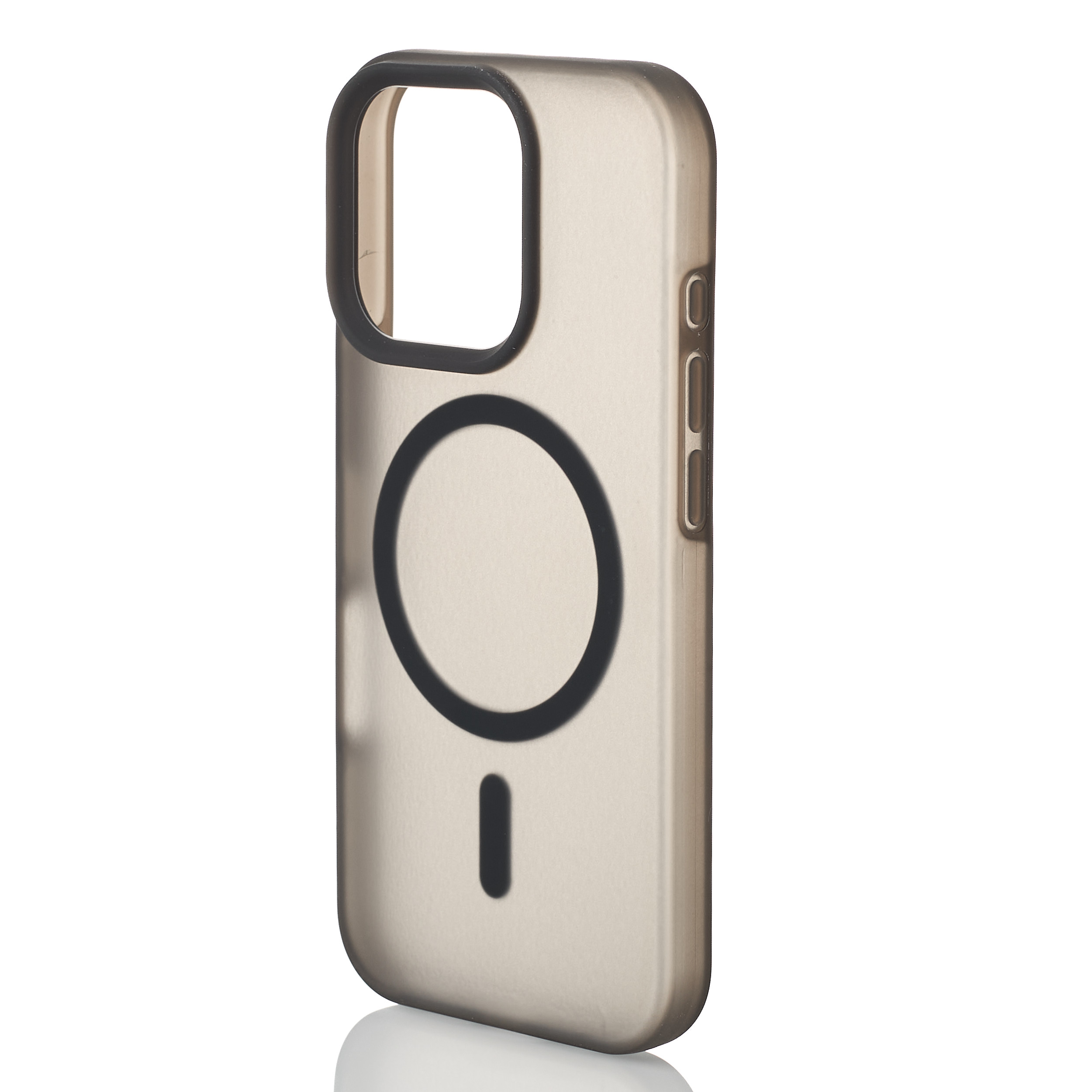 Силиконовый чехол SOFT MATT с поддержкой MagSafe для iPhone 16 Pro black