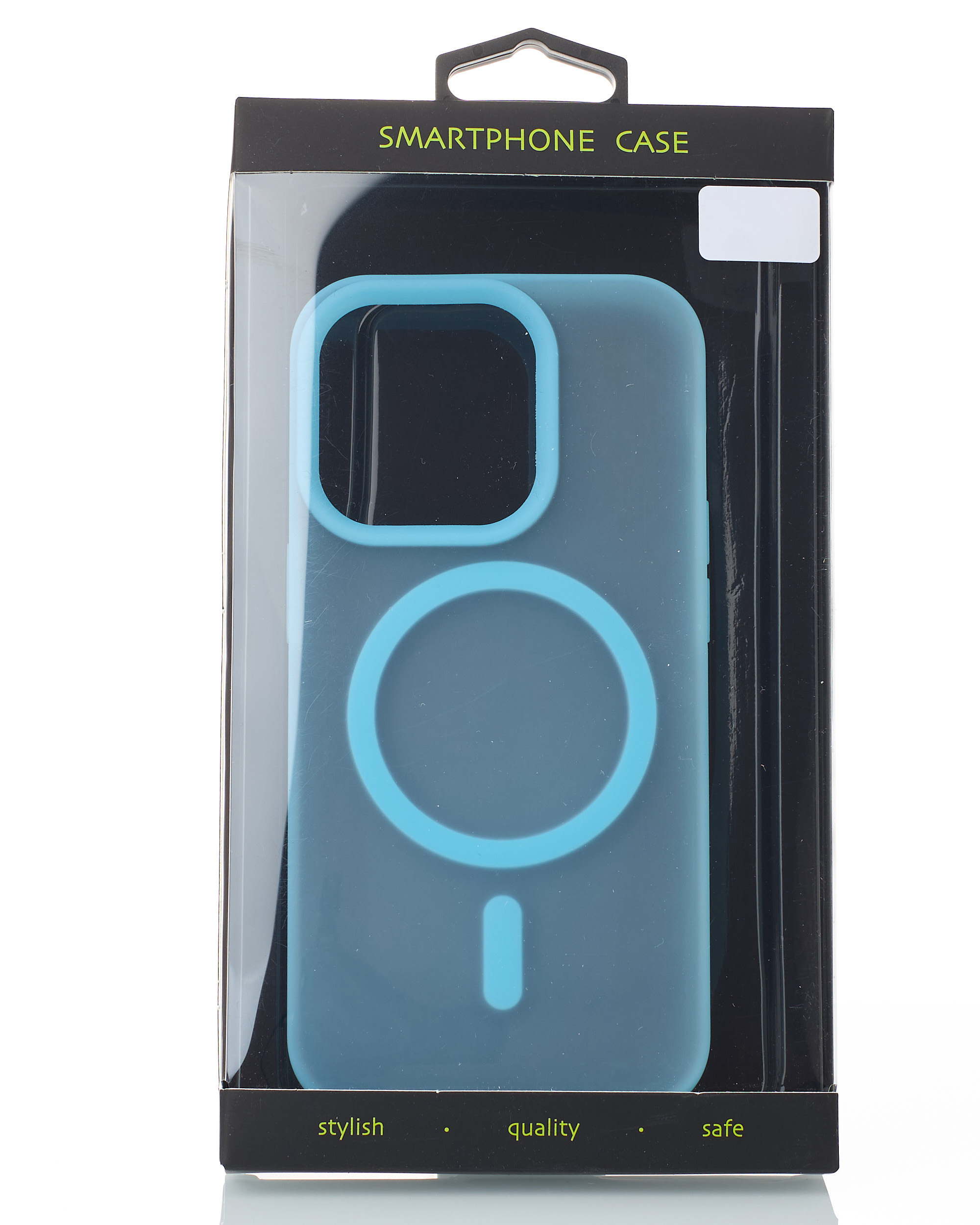 Силиконовый чехол SOFT MATT с поддержкой MagSafe для iPhone 14 Pro Max light blue