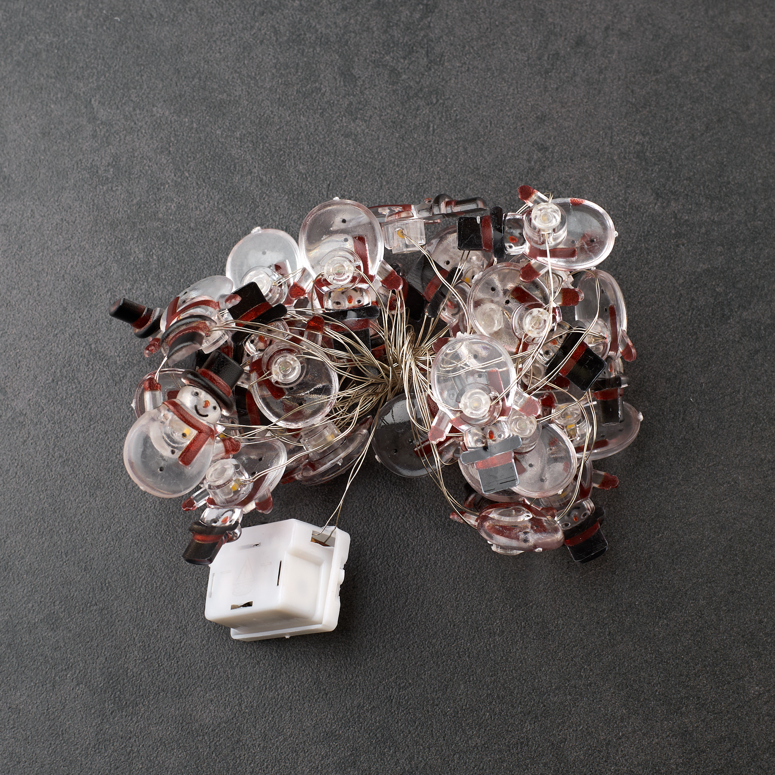 Гирлянда Снеговик 3м/30Led (LR44 3 шт)