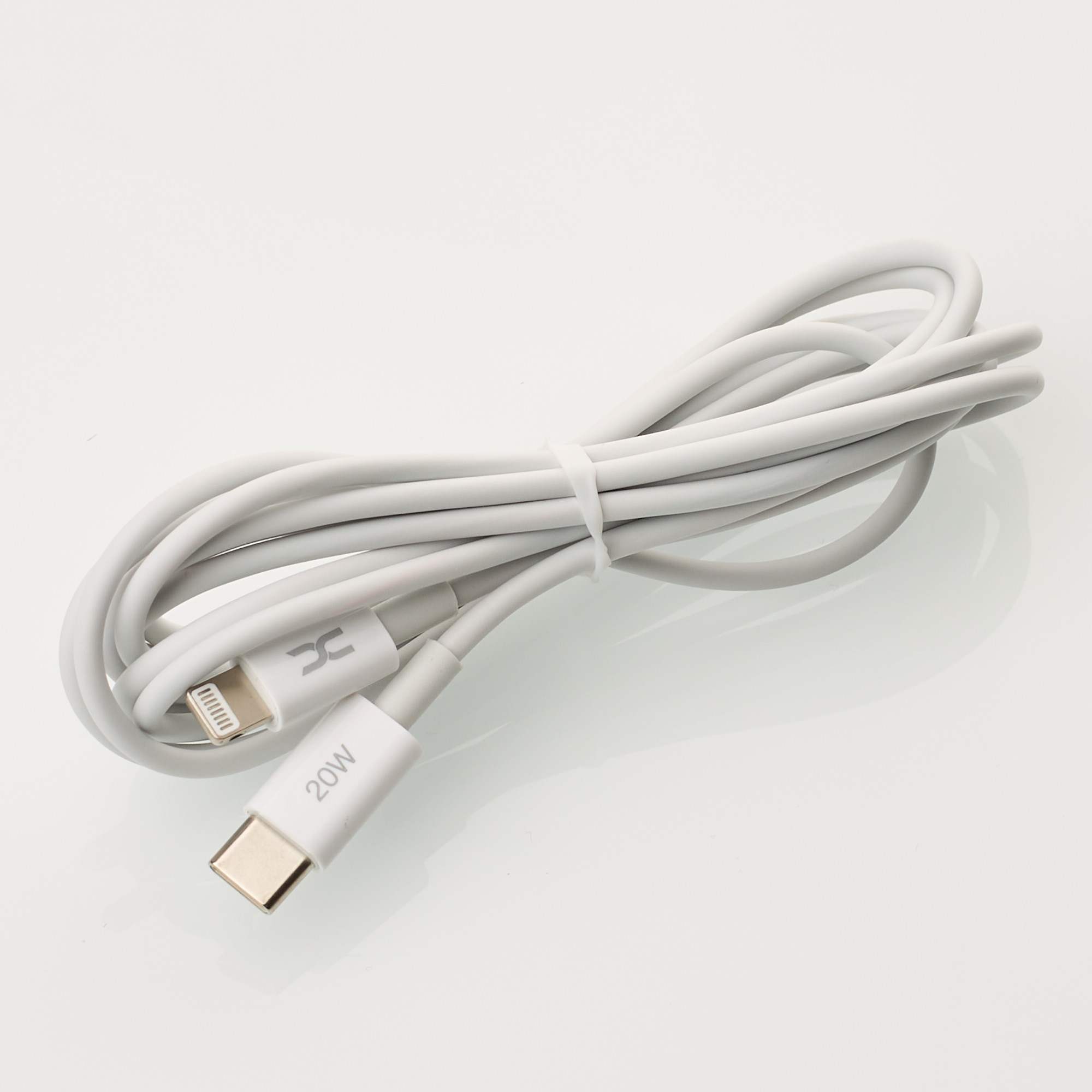 USB cable DC Type-C to Lightning (CL-Q22) PD/ 20W/ 2m белый