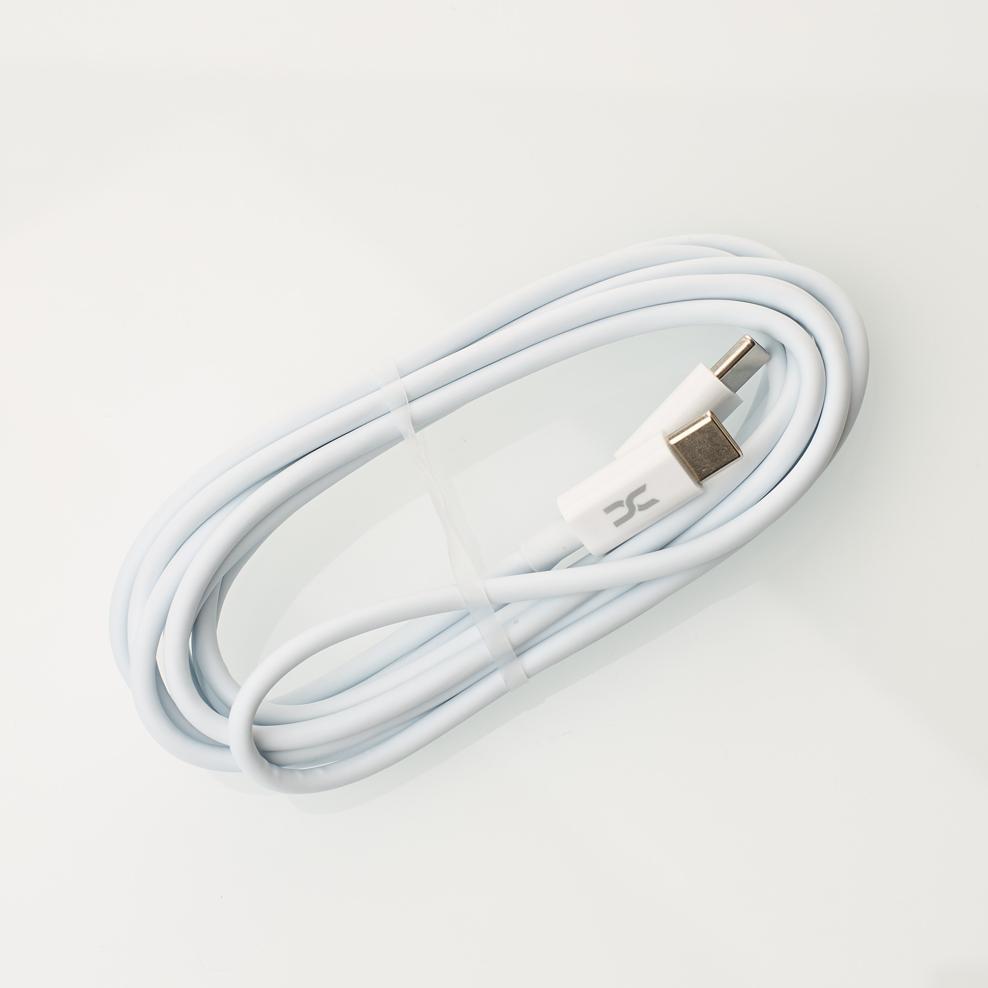 USB cable DC Type-C to Type-C (CL-F62) 60W/ 2m белый