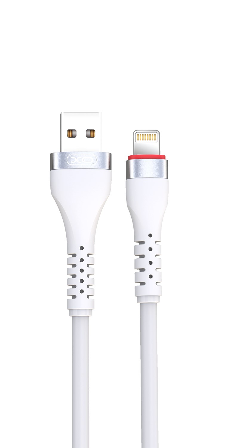 USB cable XO Lightning (NB213) 2.4A/1m белый