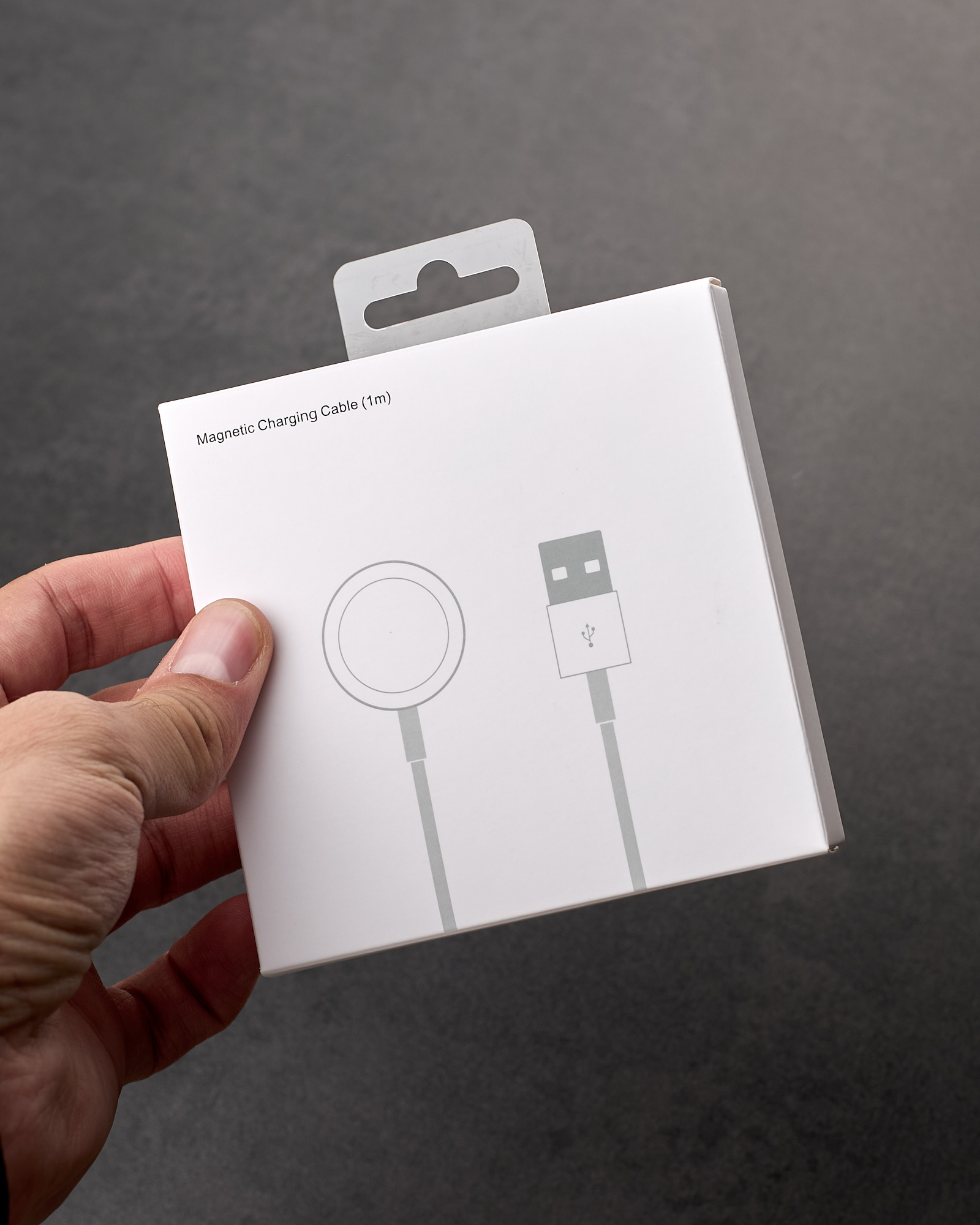 USB кабель для Apple Watch Magnetic (1:1) 1m белый