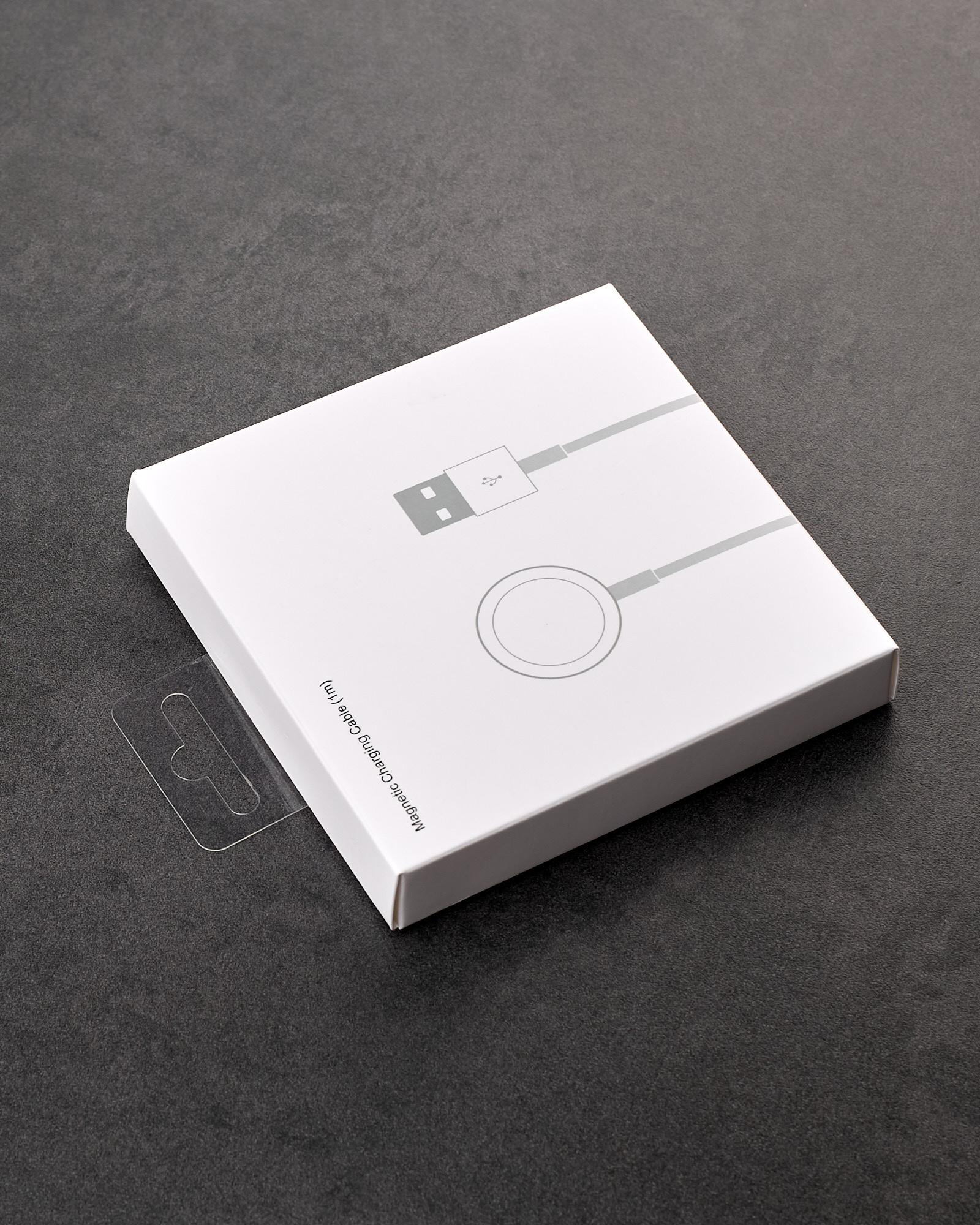 USB кабель для Apple Watch Magnetic (1:1) 1m белый