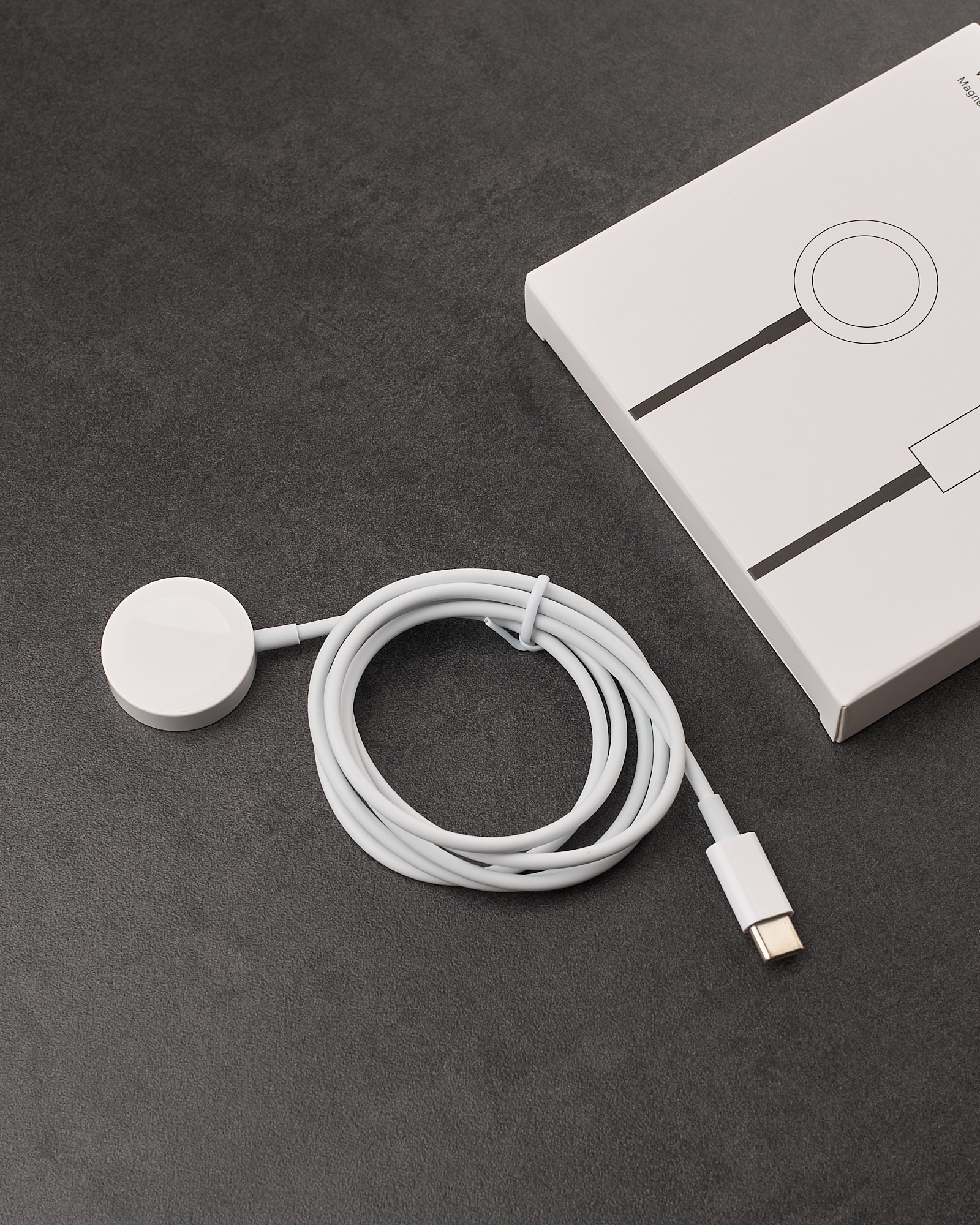 USB-С кабель для Apple Watch Magnetic 1m белый