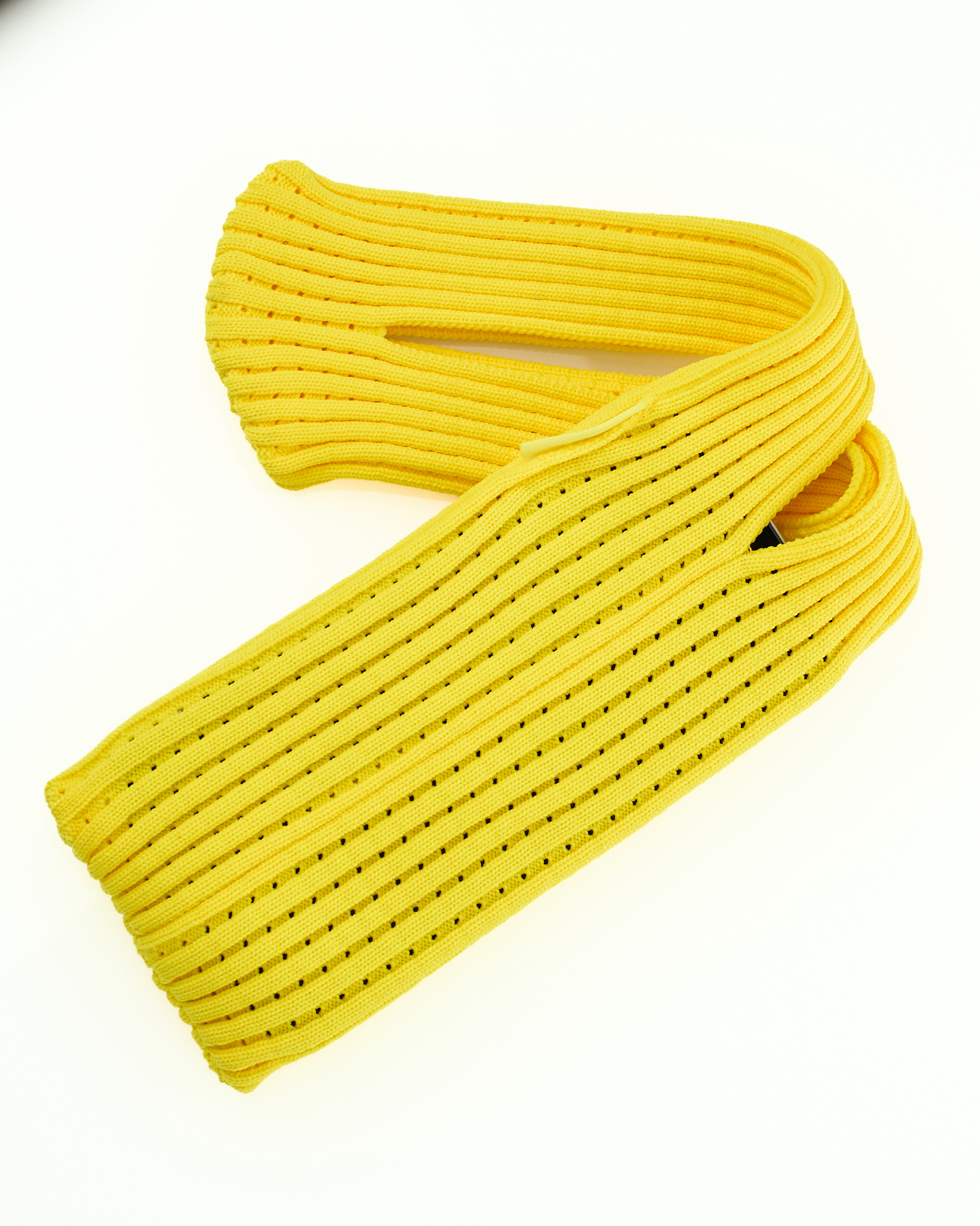 Вязаная сумка Pleated Pocket для iPhone (40 см) lemon