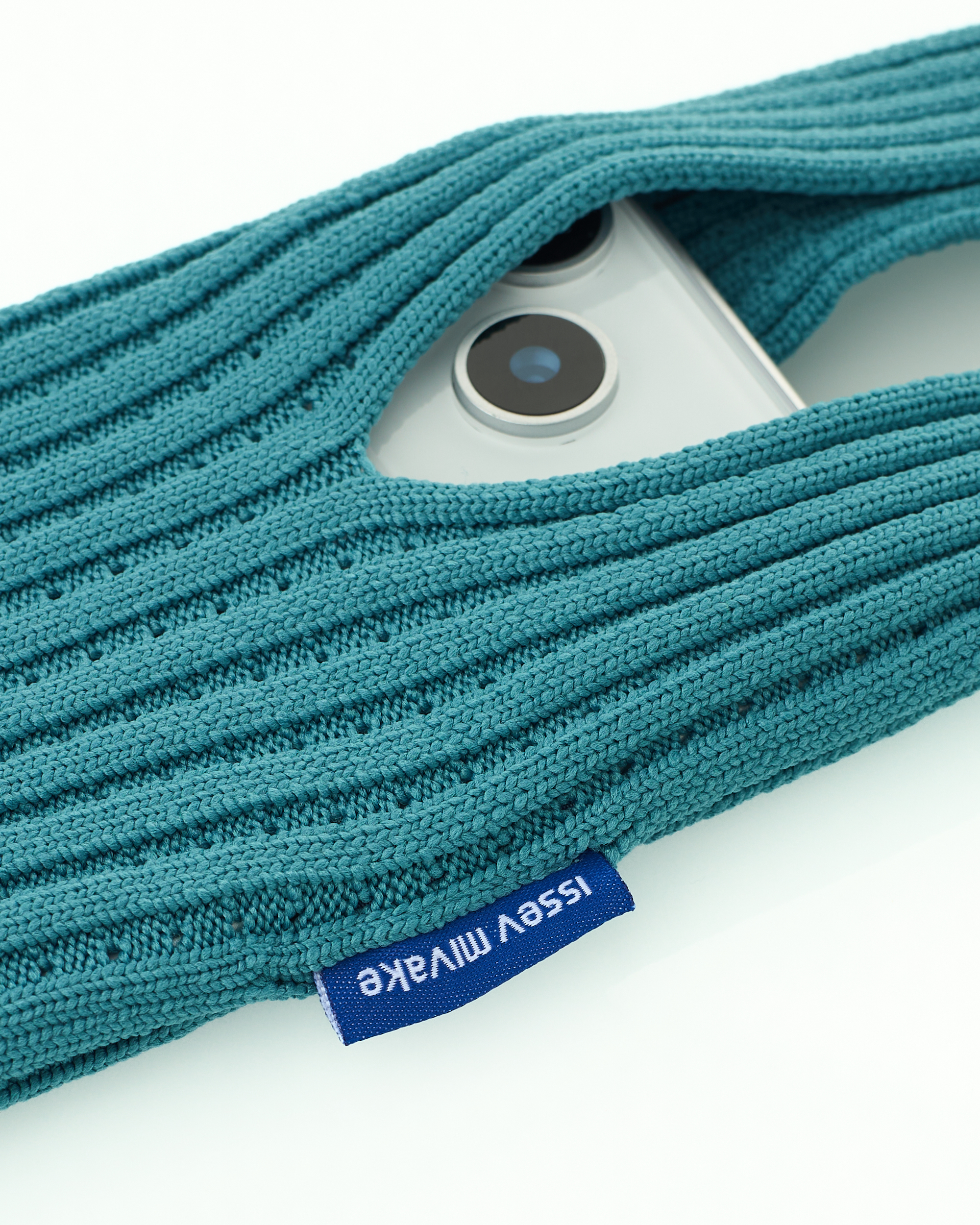 Вязаная сумка Pleated Pocket для iPhone (80 см) peacock