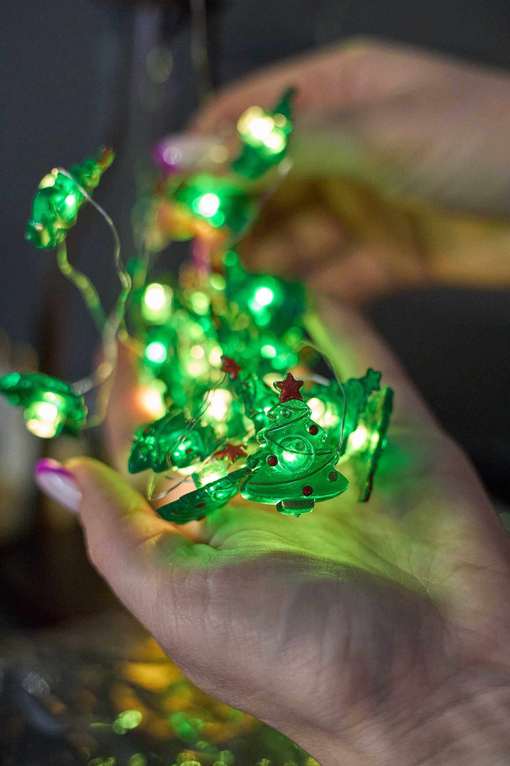 Гирлянда Ёлка 3м/30Led (LR44 3 шт)