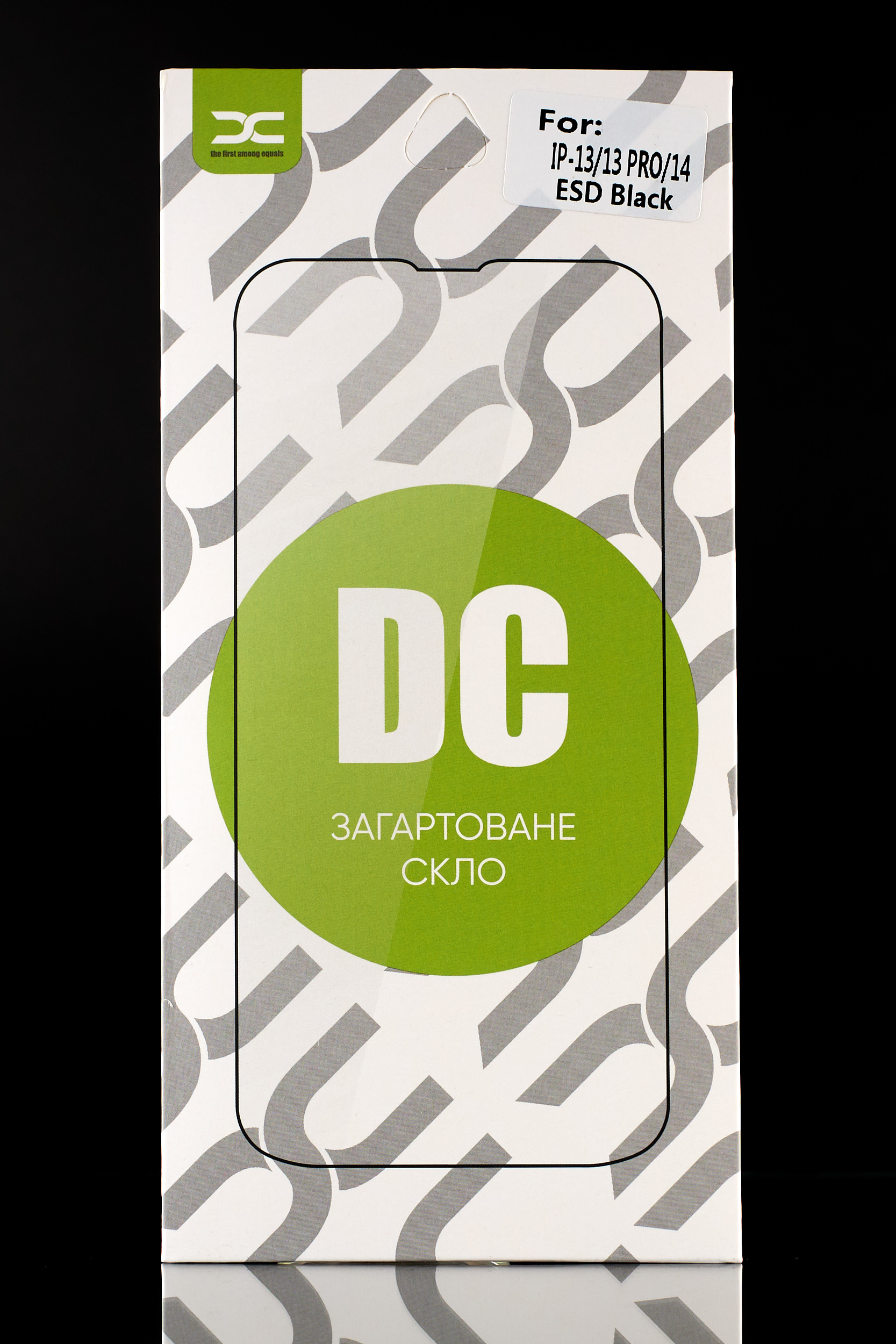 Защитное стекло DC для iPhone 13 / iPhone 13 Pro / iPhone 14 / iPhone 16E черный