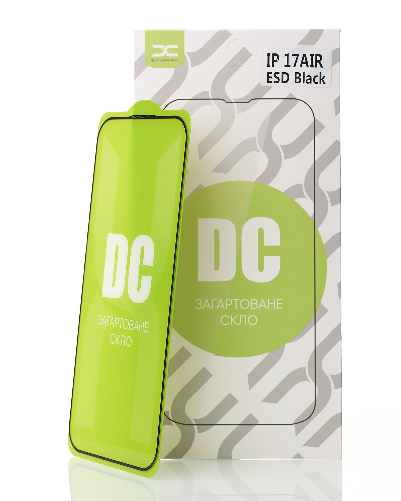 Защитное стекло DC для iPhone 17 AIR черный