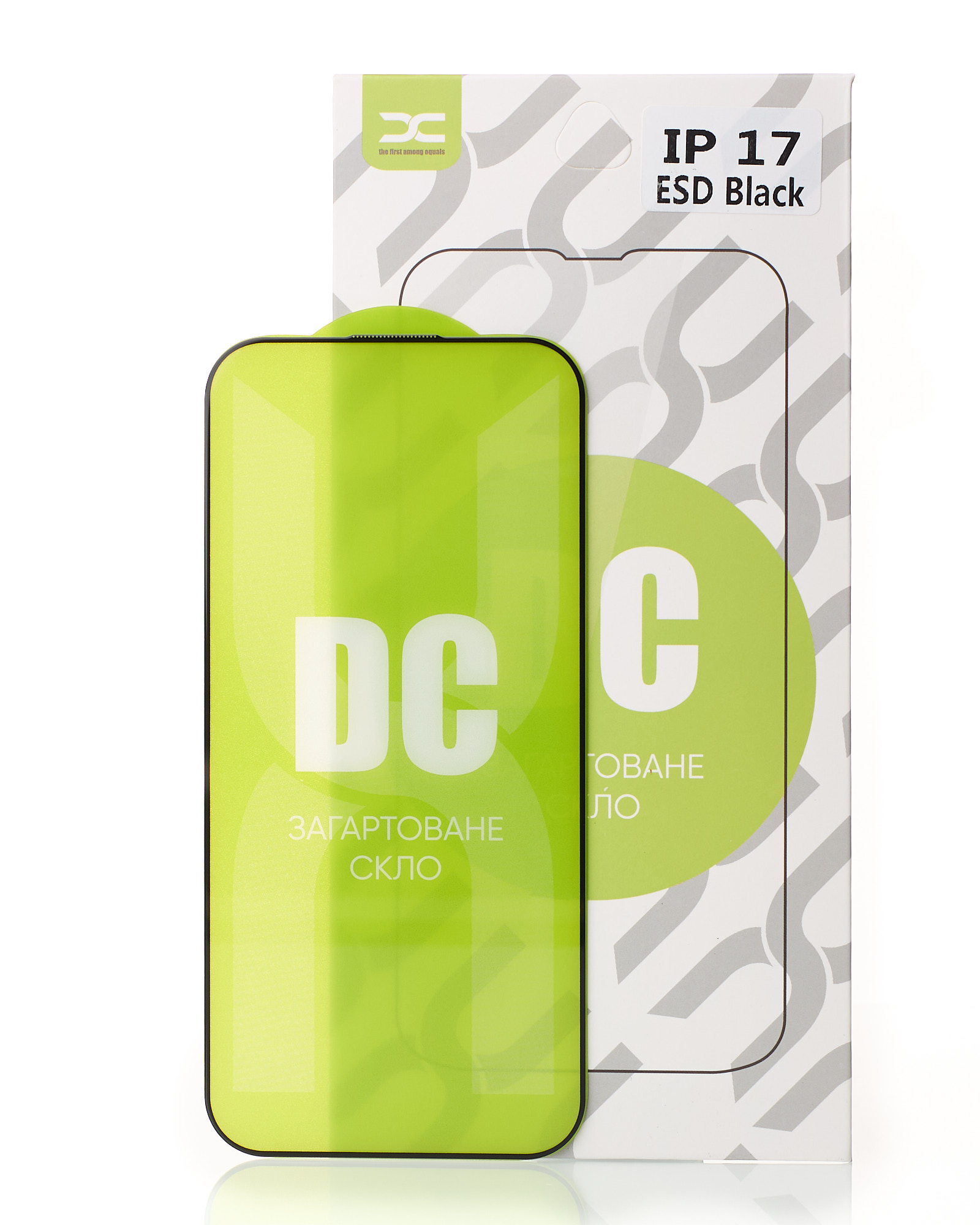 Защитное стекло DC для iPhone 17 черный