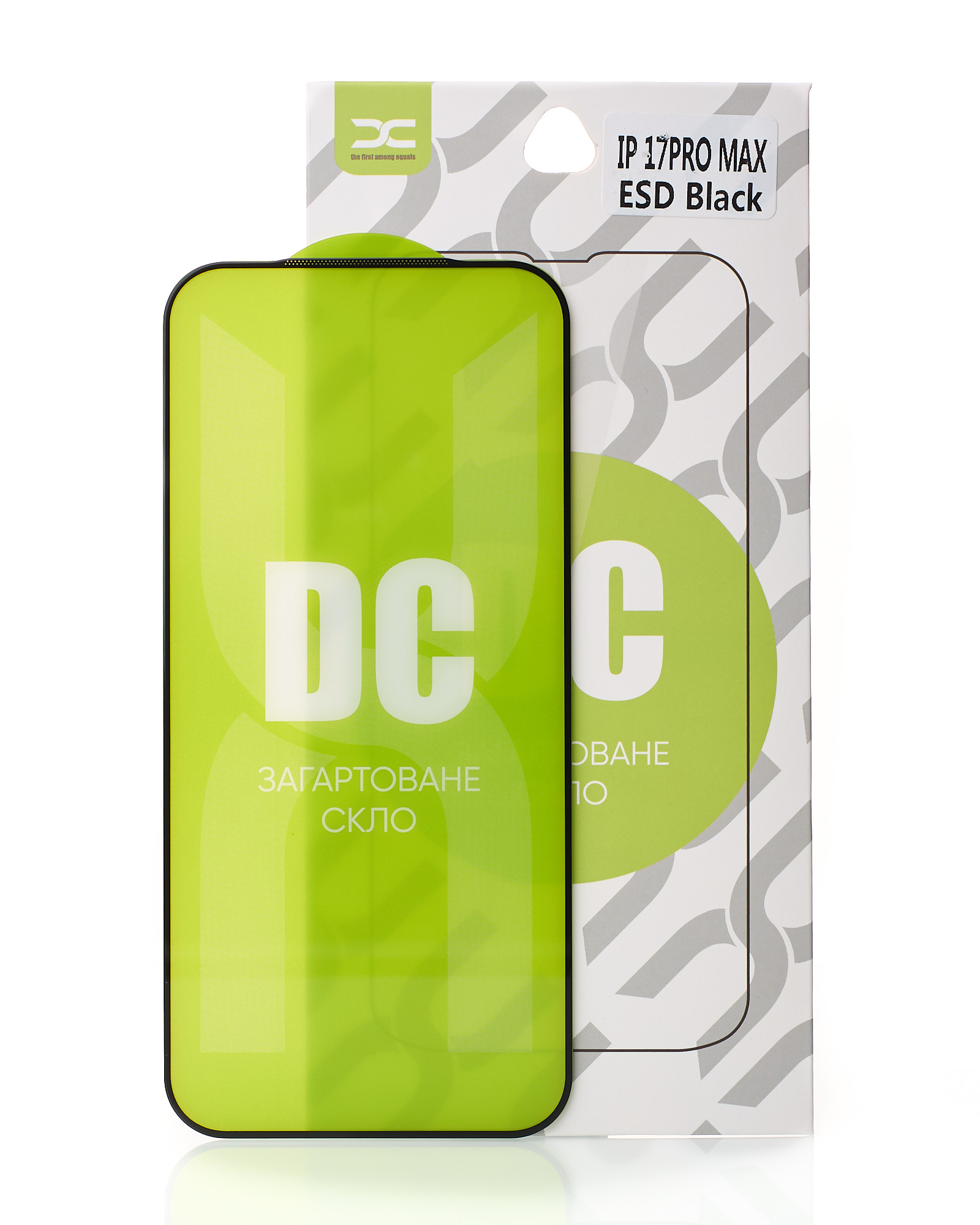 Защитное стекло DC для iPhone 17 Pro Max черный