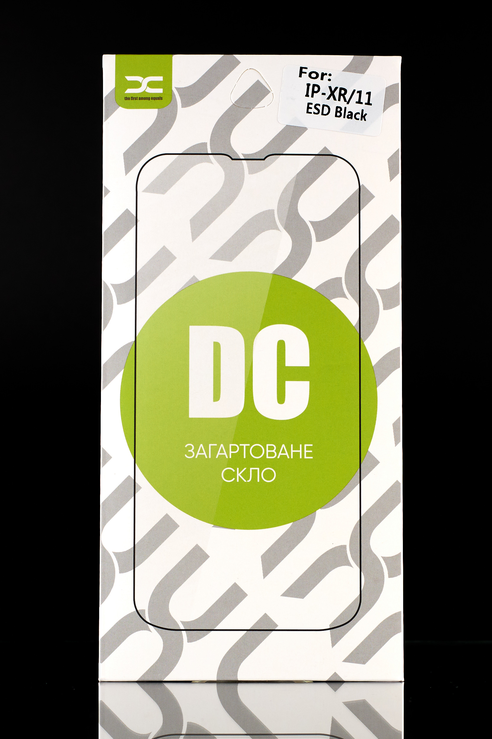 Защитное стекло DC для iPhone XR / iPhone 11 черный