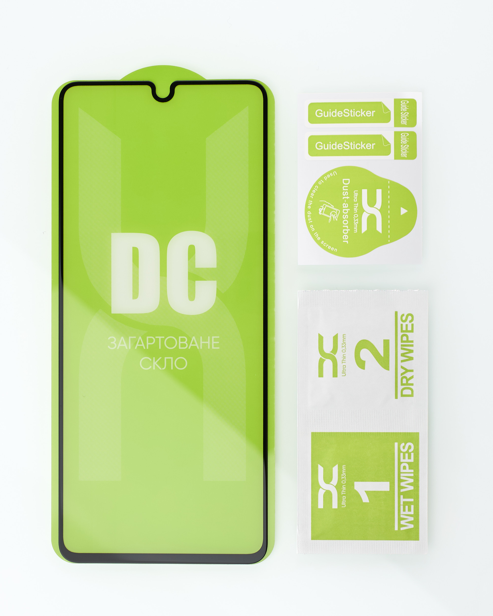 Защитное стекло DC для Motorola Moto G06 черный