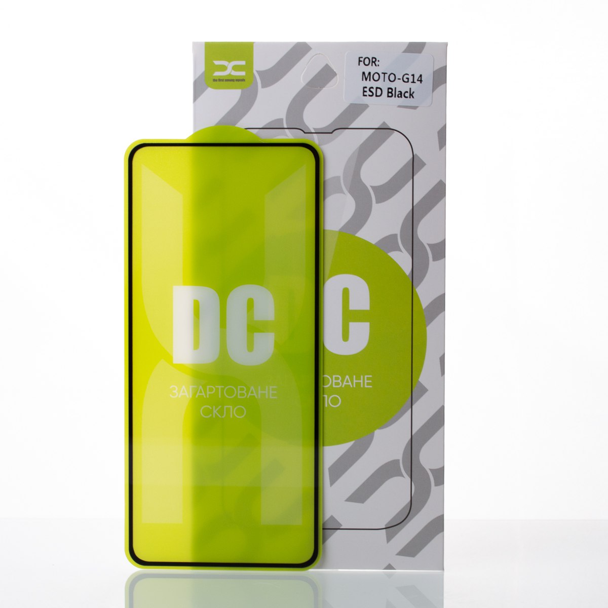 Защитное стекло DC для Motorola Moto G14 черный