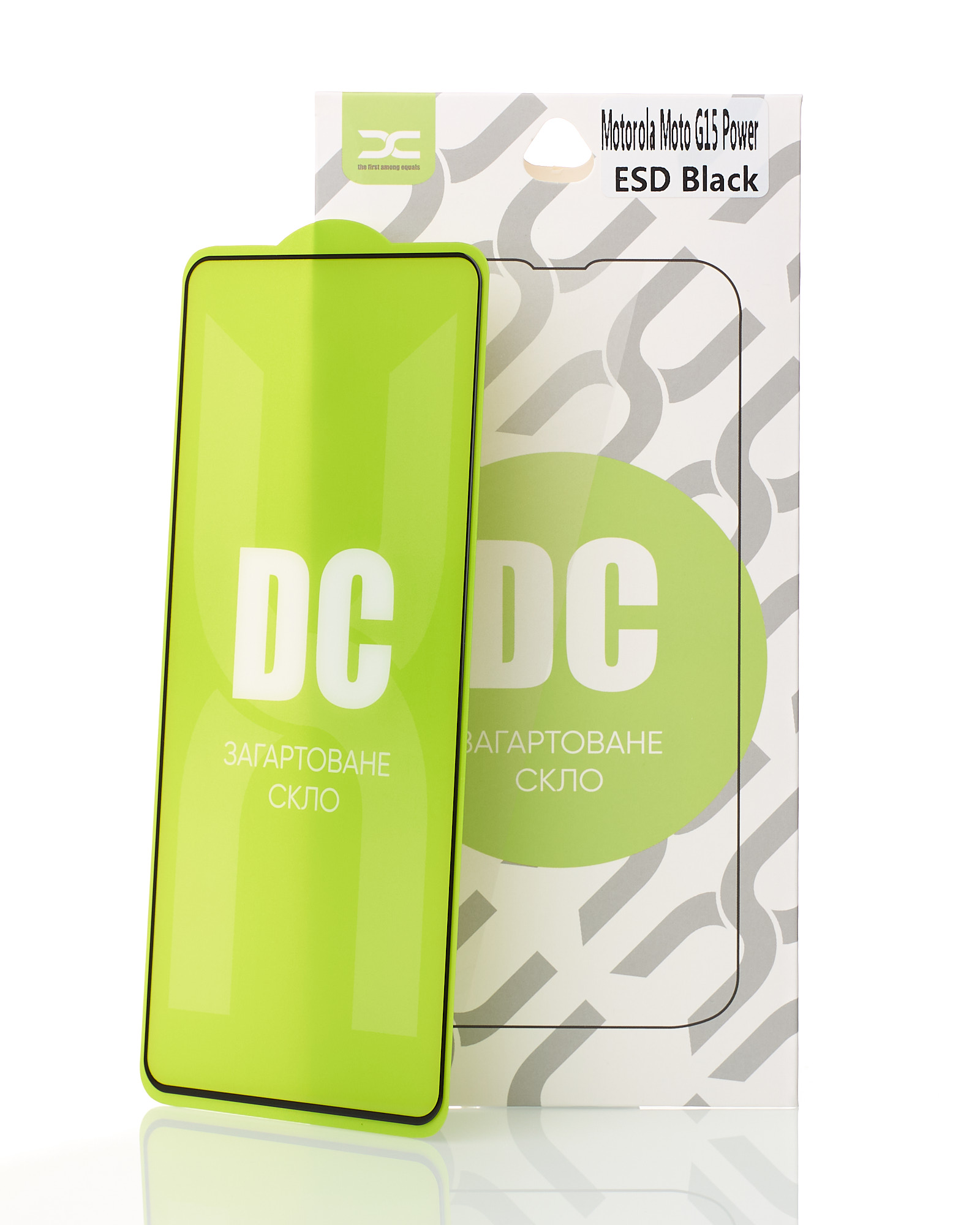 Защитное стекло DC для Motorola Moto G15 Power черный