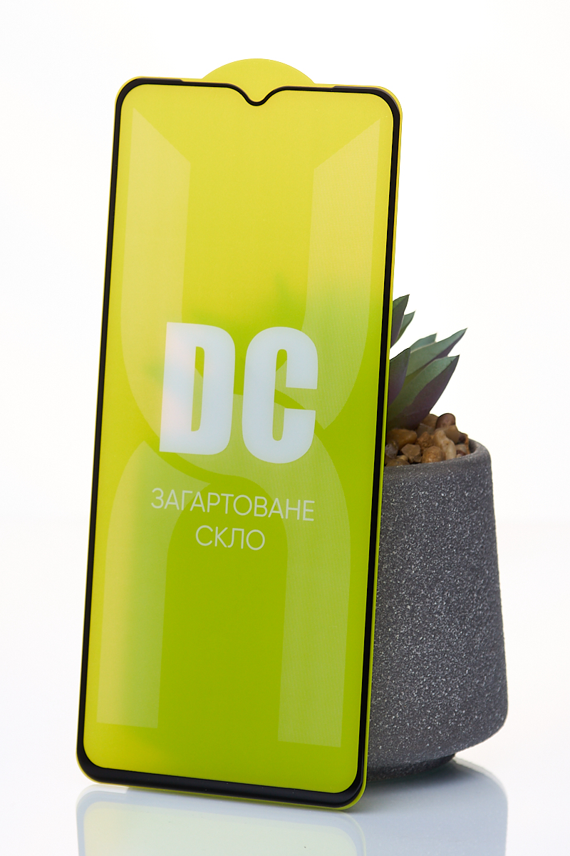 Защитное стекло DC для Samsung A02 / A02S / A03 / A03S / A04 / A04S / A04E / A12 / A23 / M12 / M13 / M23 / M33 черный