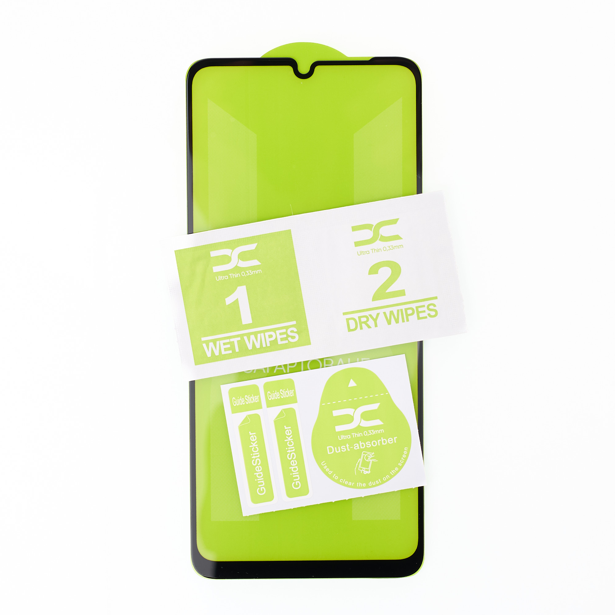 Защитное стекло DC для Samsung A06 черный