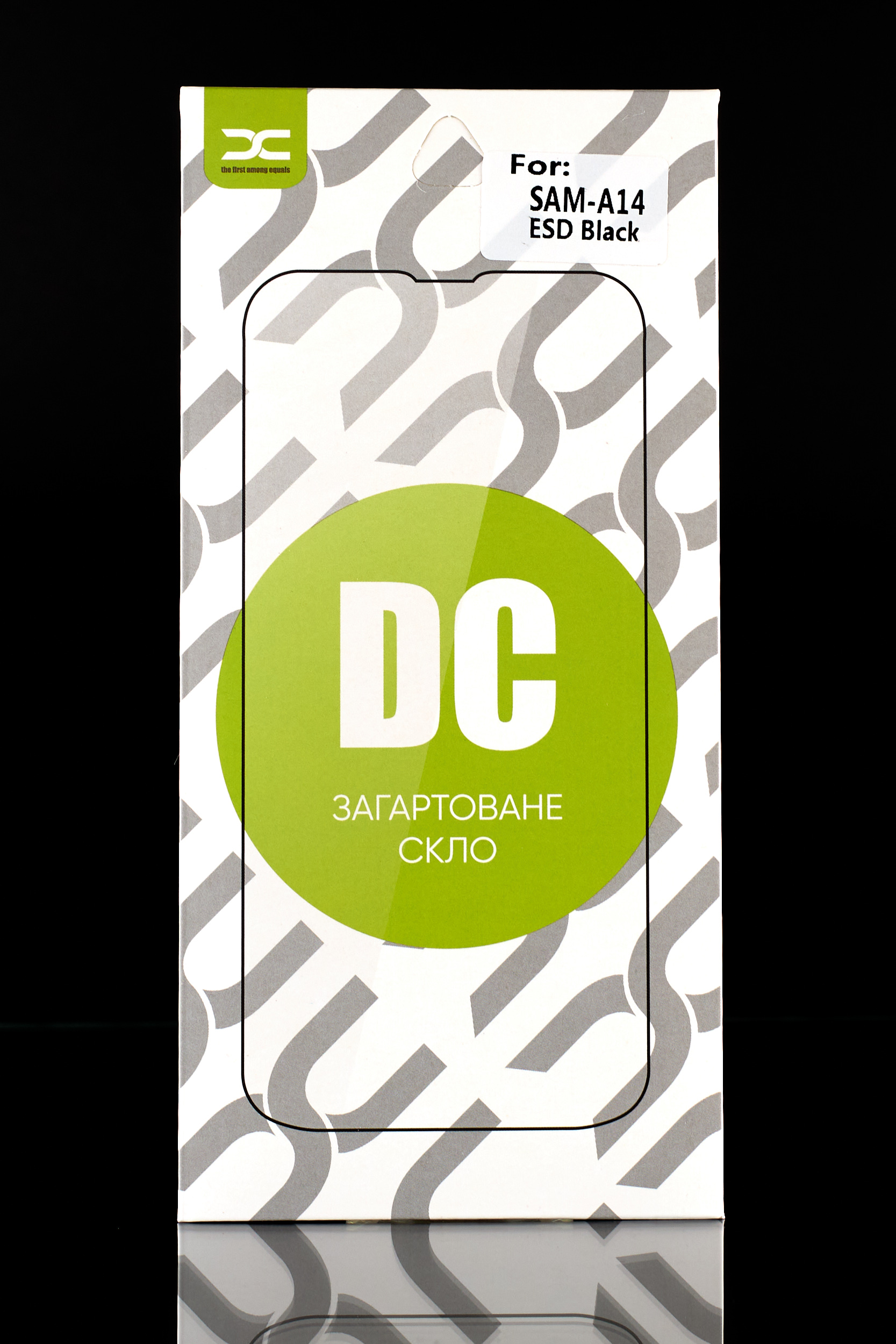 Защитное стекло DC для Samsung A14 / M14 черный