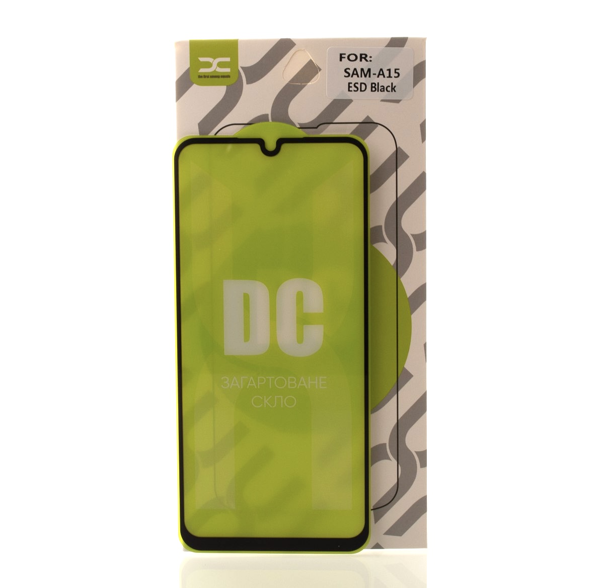 Защитное стекло DC для Samsung A15 черный