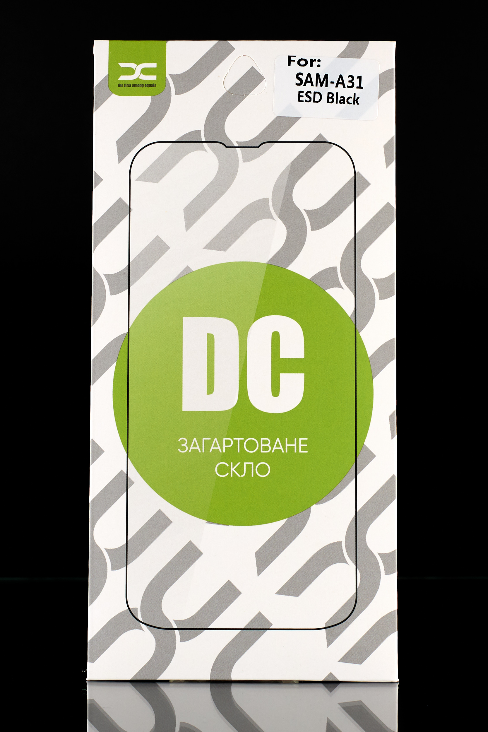 Защитное стекло DC для Samsung A22 4G / A31 / A32 4G / A33 / M32 4G черный