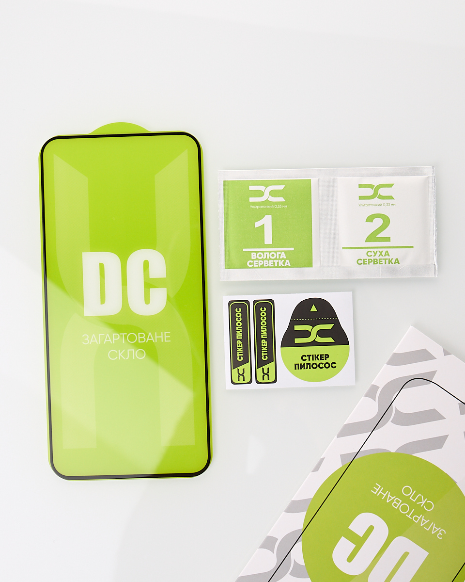 Защитное стекло DC для Samsung A35 черный