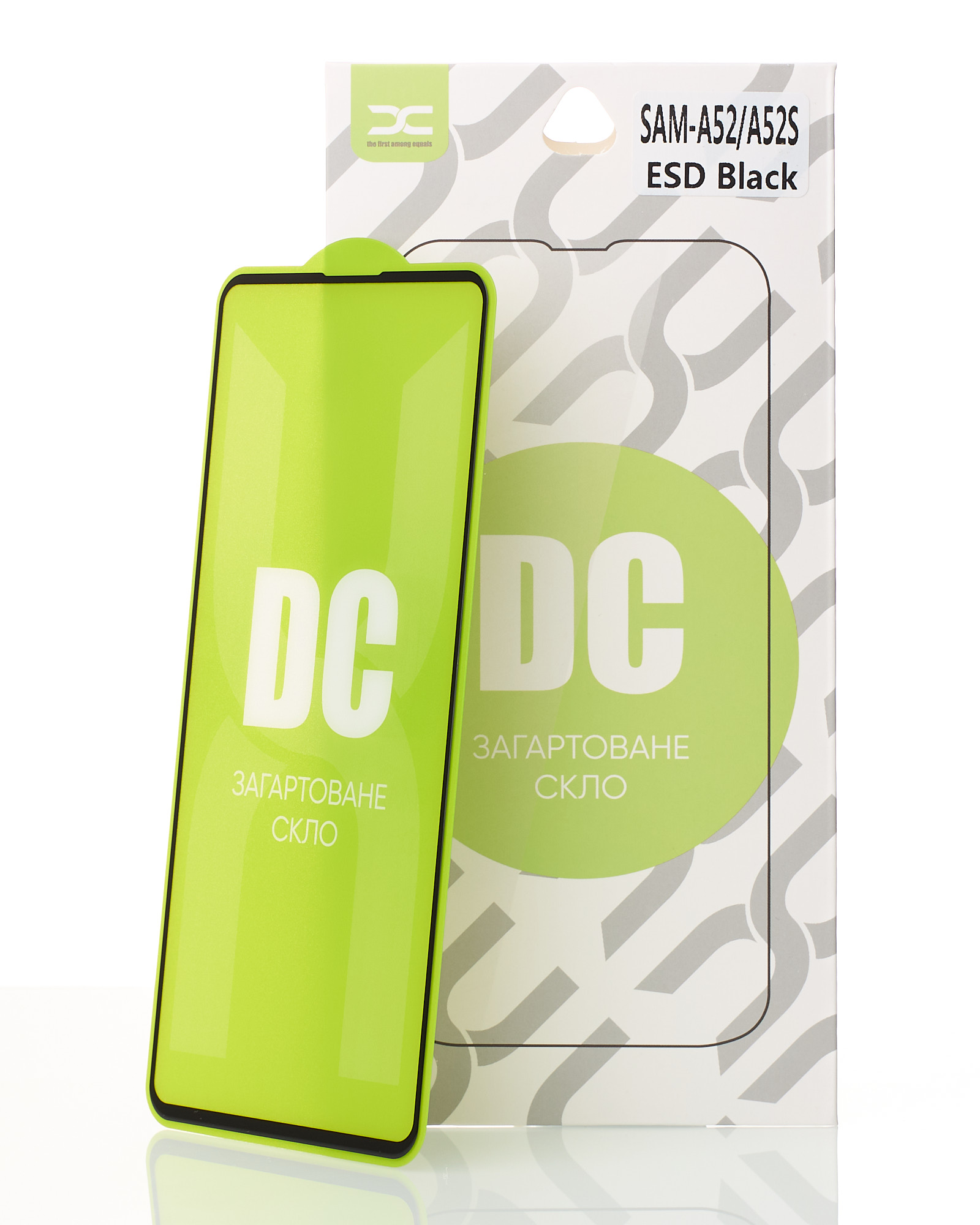 Защитное стекло DC для Samsung A52 / A52S черный