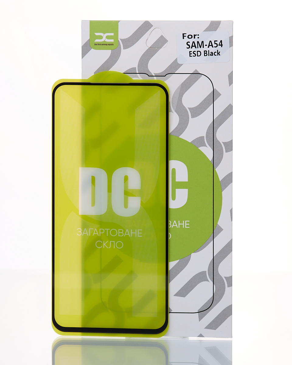 Защитное стекло DC для Samsung A54 5G черный