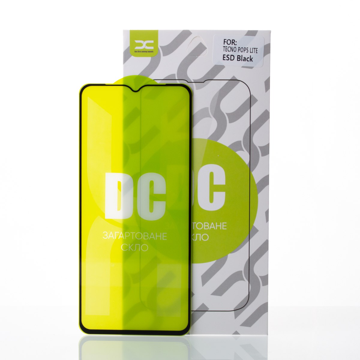 Защитное стекло DC для Tecno Pop 5 LTE черный