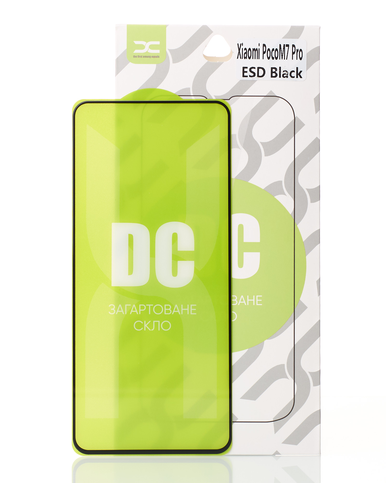 Защитное стекло DC для Xiaomi Poco M7 Pro черный