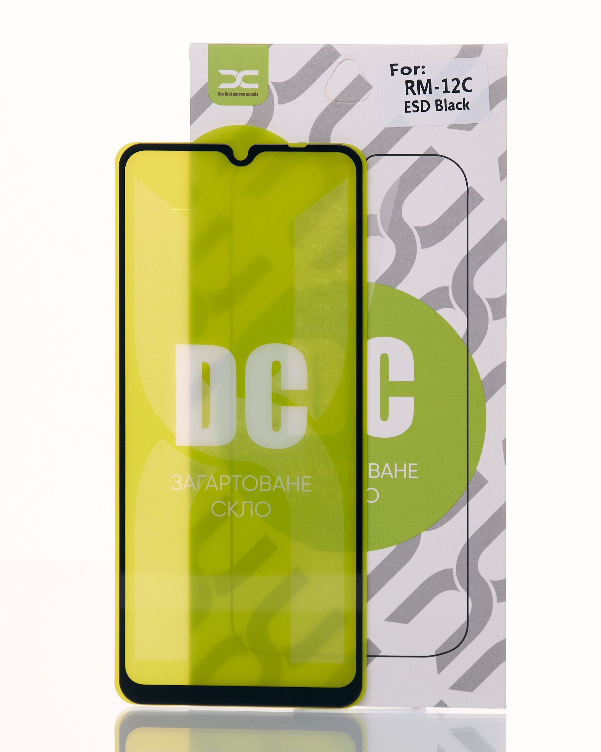 Защитное стекло DC для Xiaomi Redmi 10C / 12C / A3 / A3X / Poco C40 черный