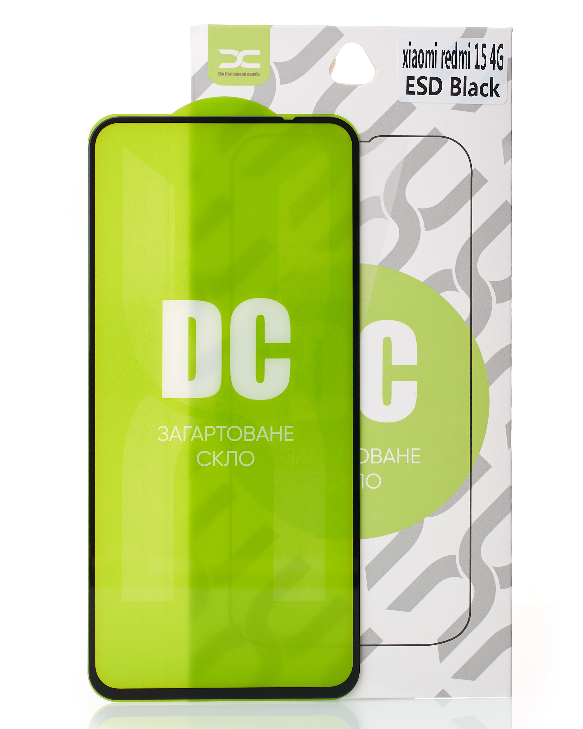 Защитное стекло DC для Xiaomi Redmi 15 (171 mm) черный