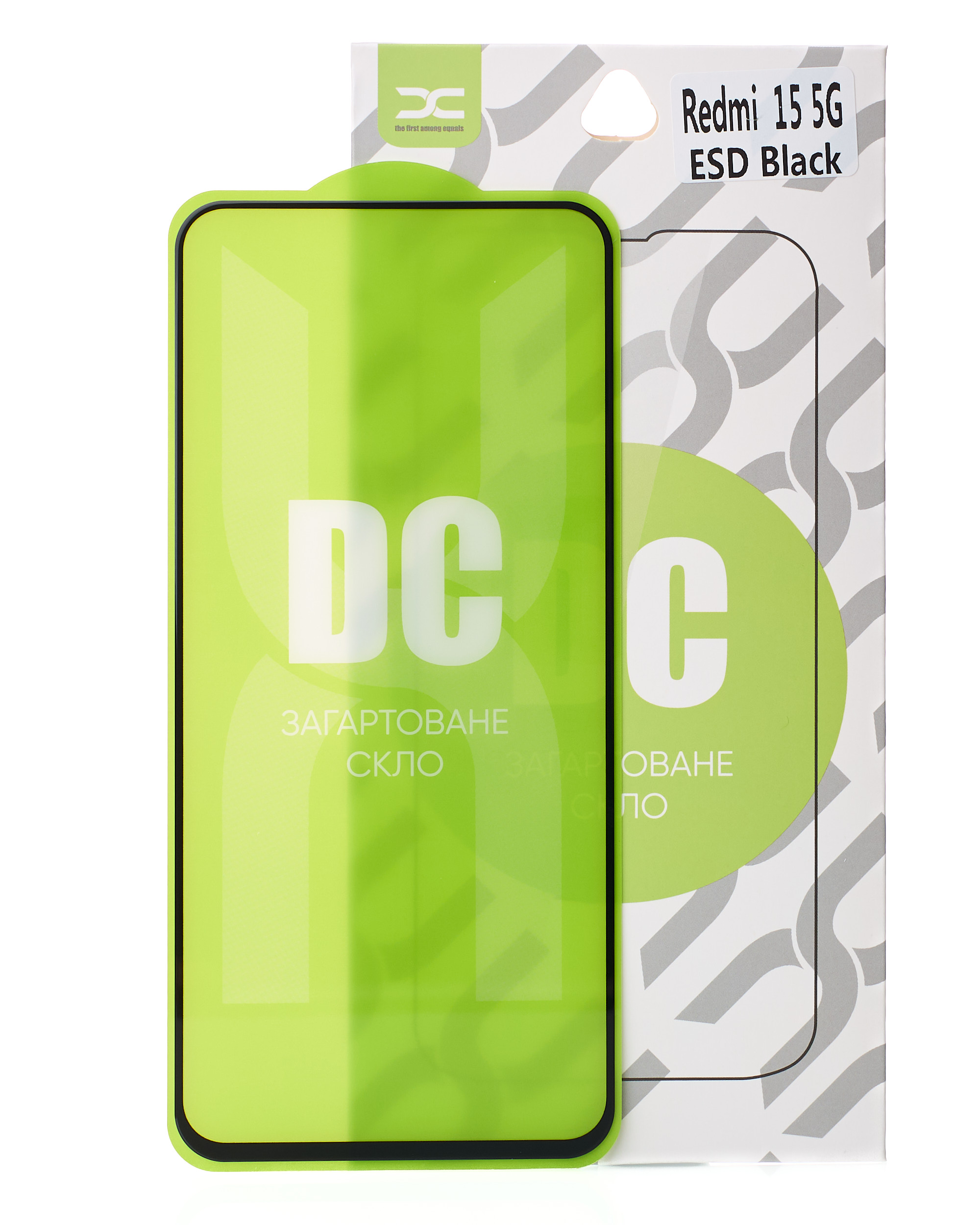 Защитное стекло DC для Xiaomi Redmi 15 (169 mm) черный