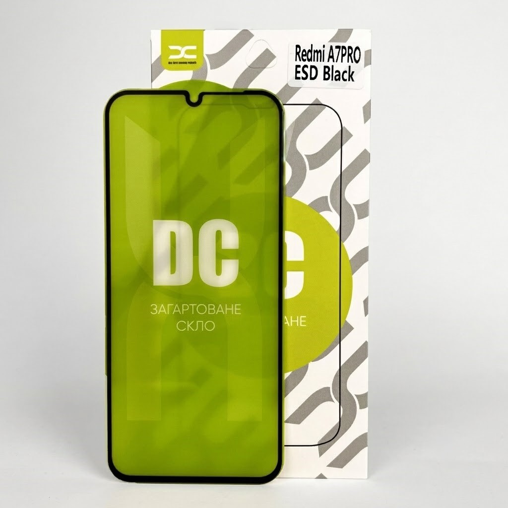 Защитное стекло DC для Xiaomi Redmi A7 Pro черный