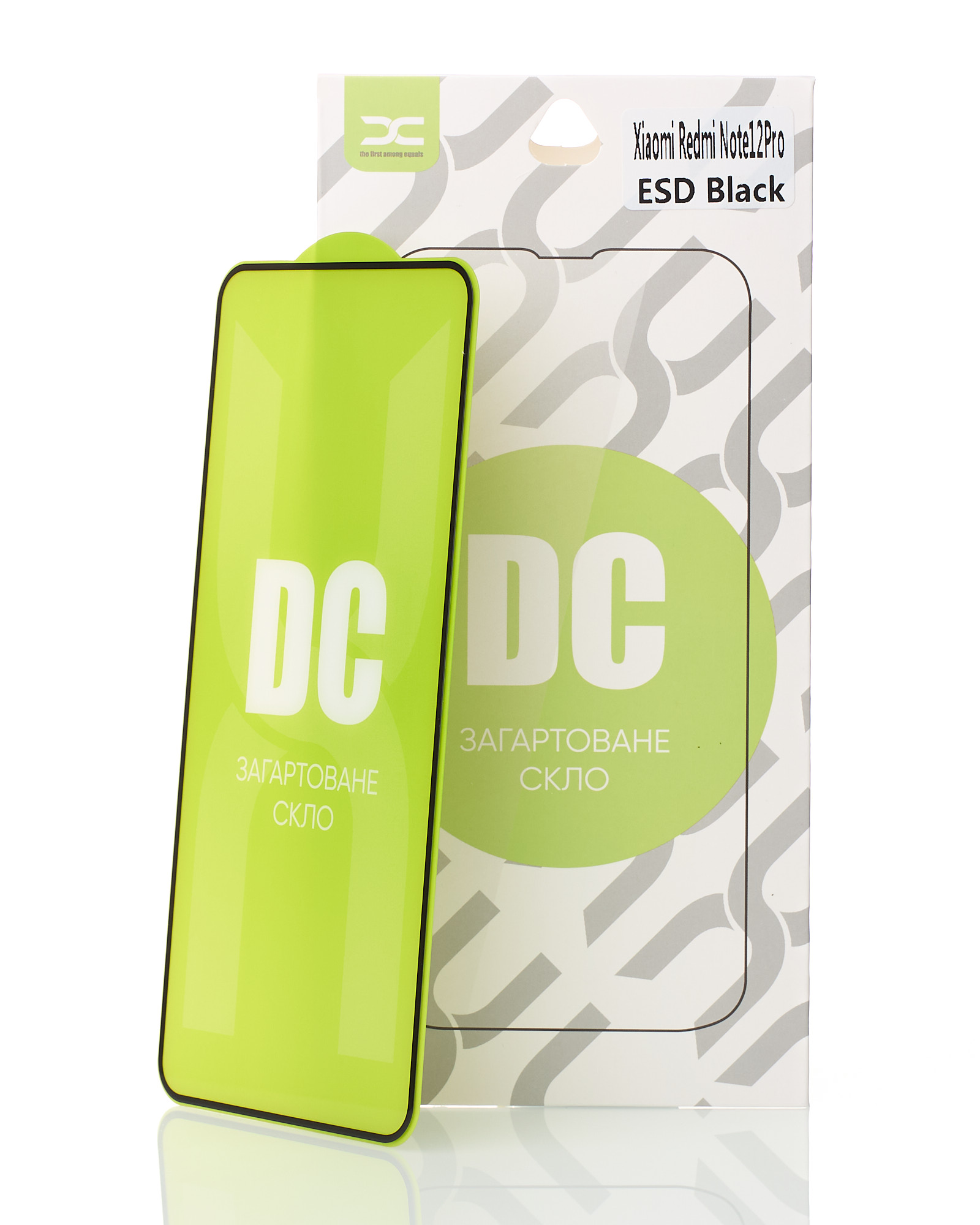 Защитное стекло DC для Xiaomi Redmi Note 12 Pro черный