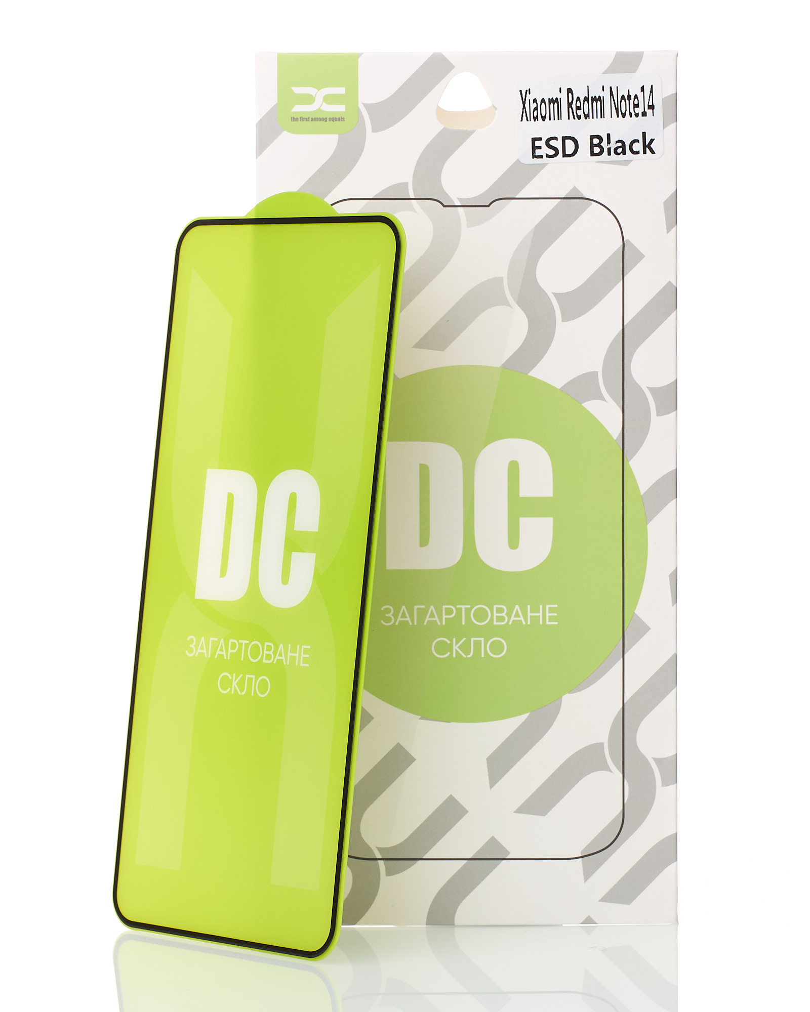 Защитное стекло DC для Xiaomi Redmi Note 14 черный