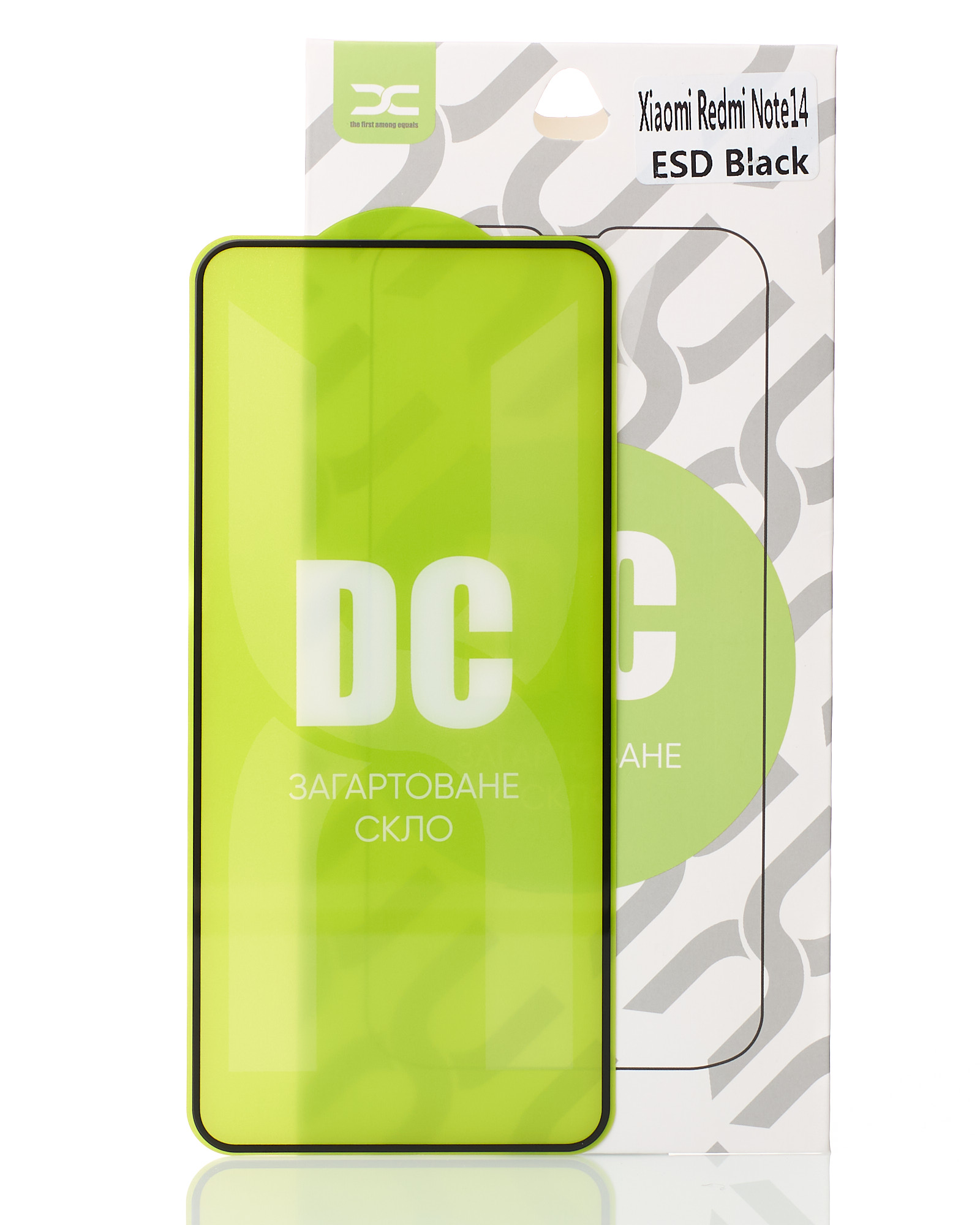 Защитное стекло DC для Xiaomi Redmi Note 14 черный