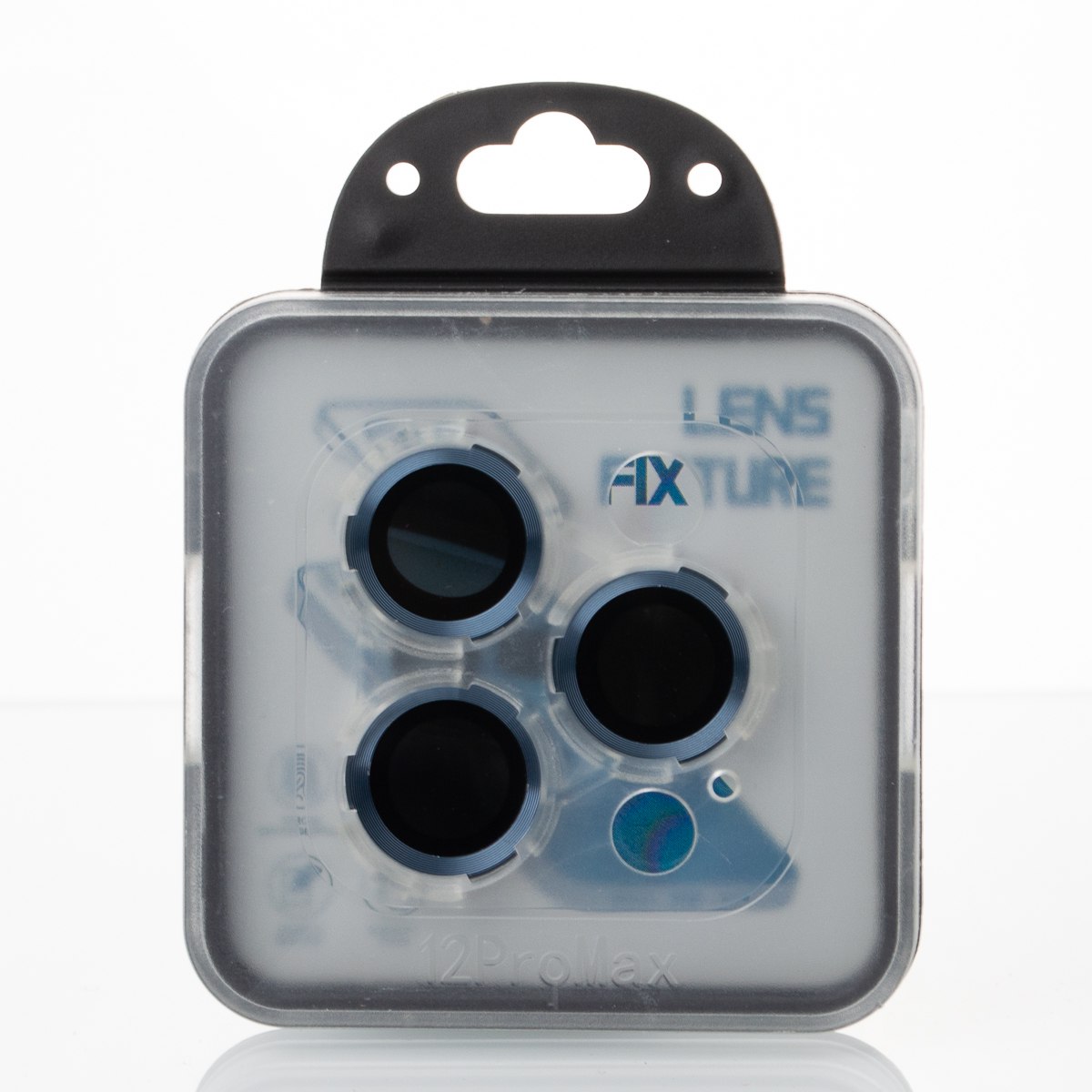 Защитное стекло для камеры DARK (BOX) iPhone 12 Pro Max синий