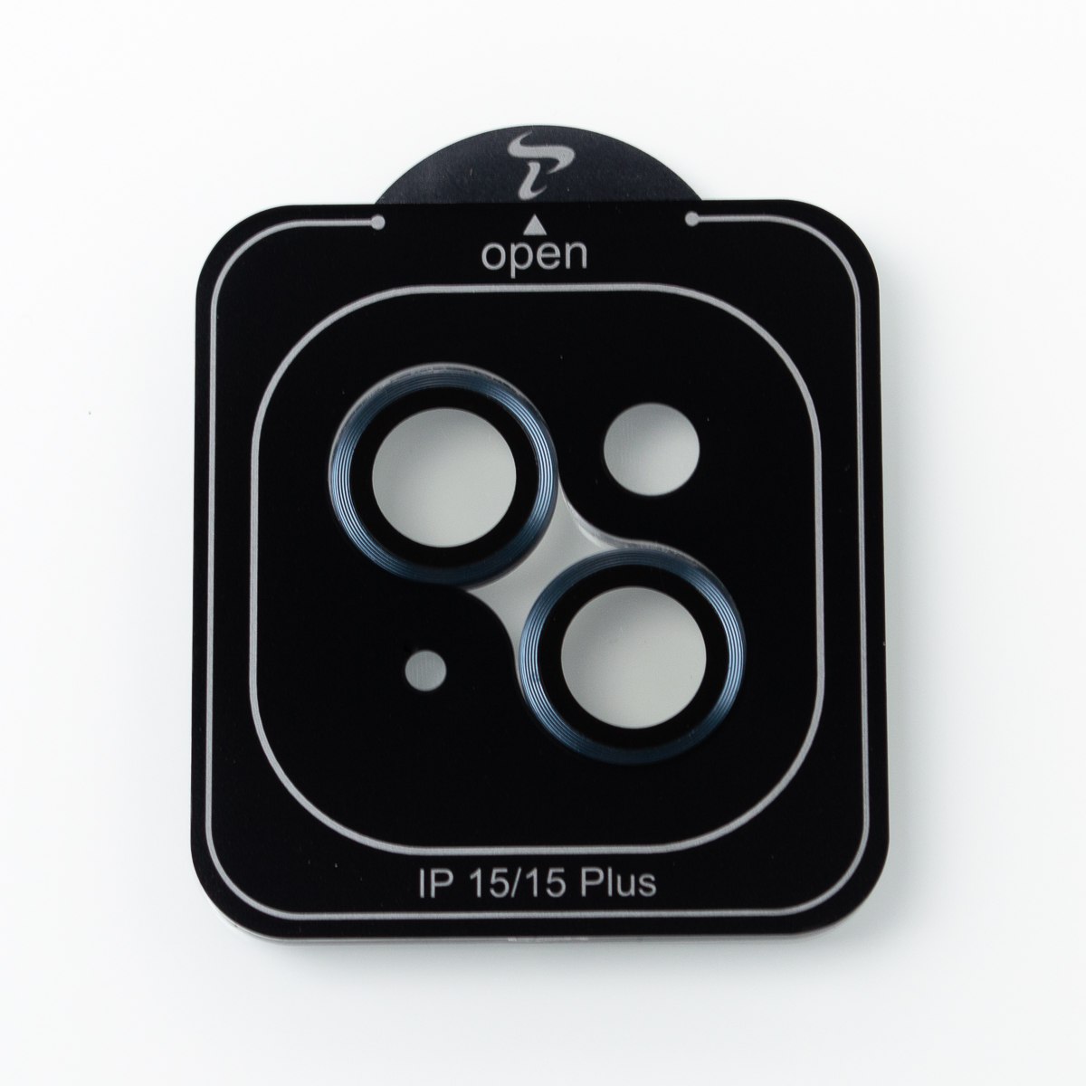 Защитное стекло для камеры DARK iPhone 15 / iPhone 15 Plus синий