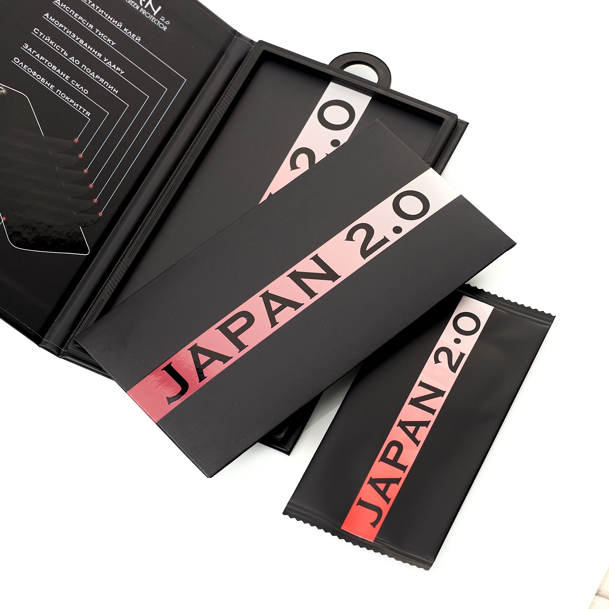 Защитное стекло Japan 2.0 для iPhone 15 Plus черный